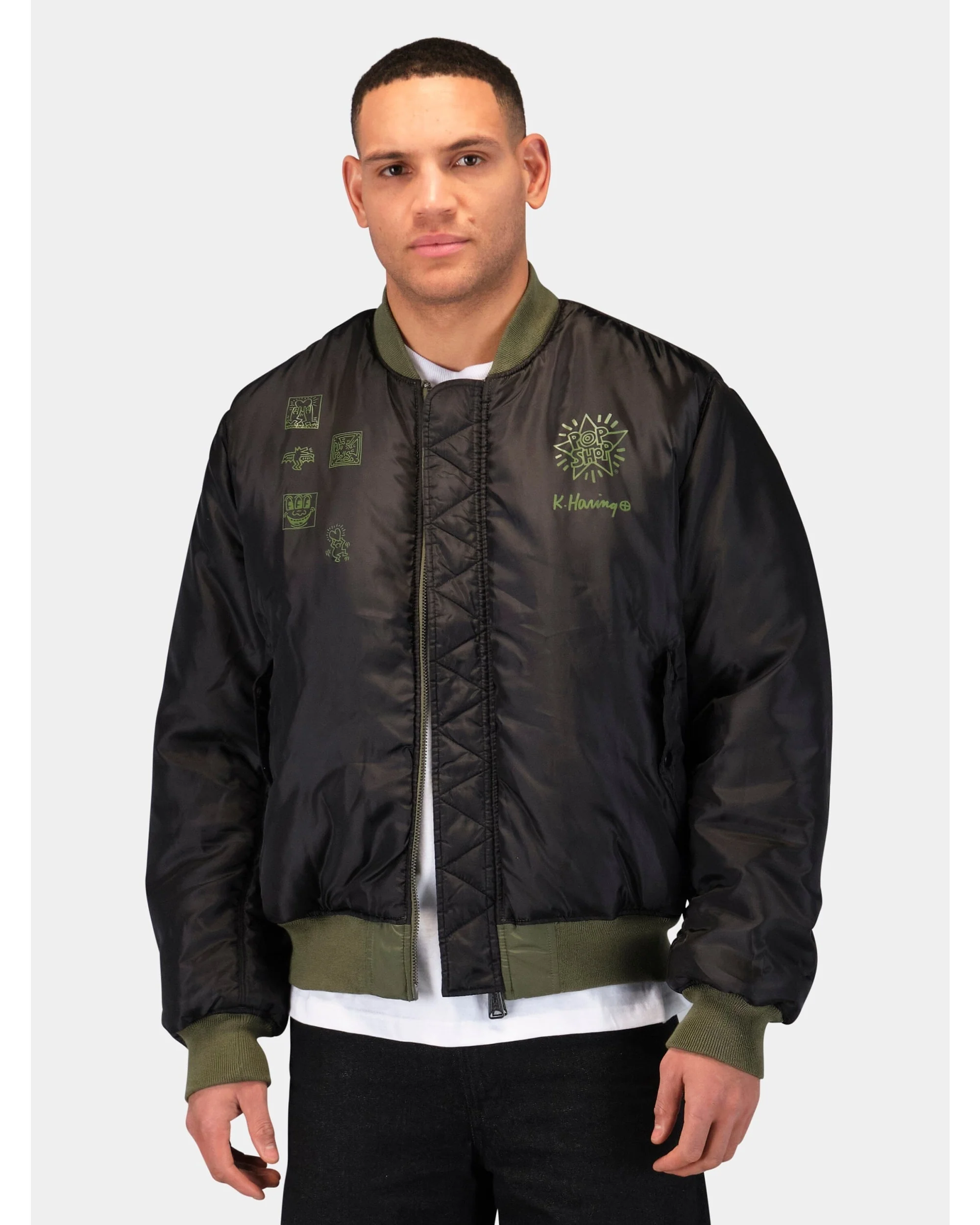KEITH HARING X ALPHA MA-1 ALL REVERSIBLE - Image 9