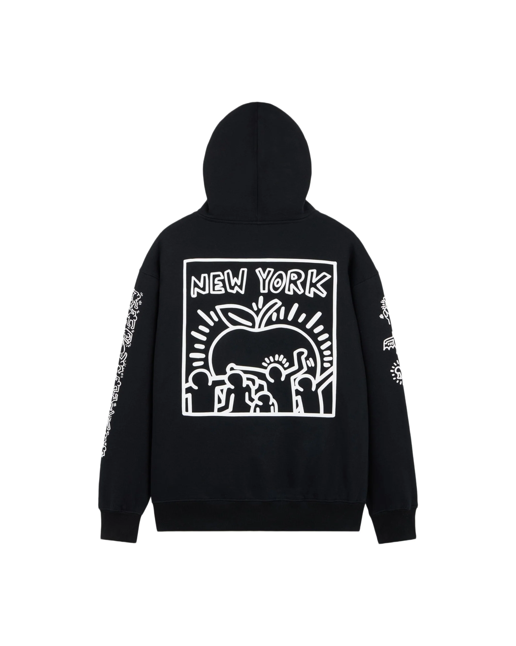 KEITH HARING X ALPHA NEW YORK GRAPHIC HOODIE - Image 2
