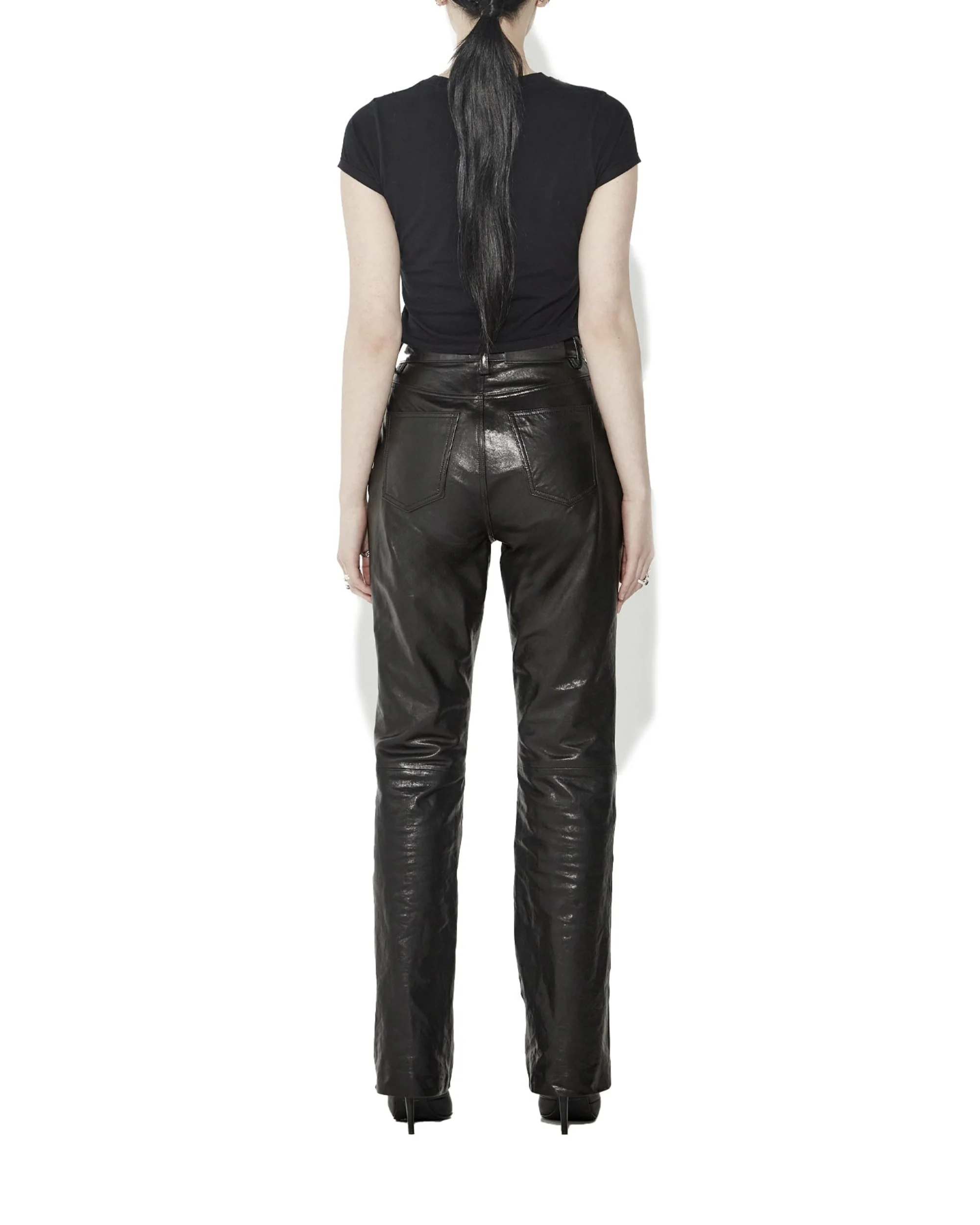 KICK DRUM LEATHER PANT - Image 2