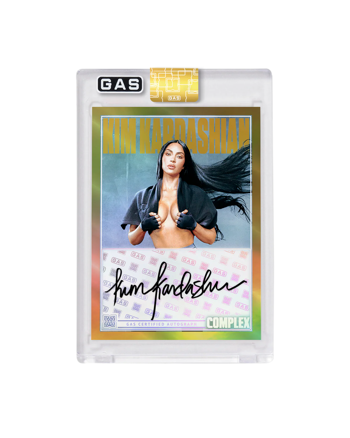 Kim Kardashian Complex Cover x GAS Trading Card - Image 2