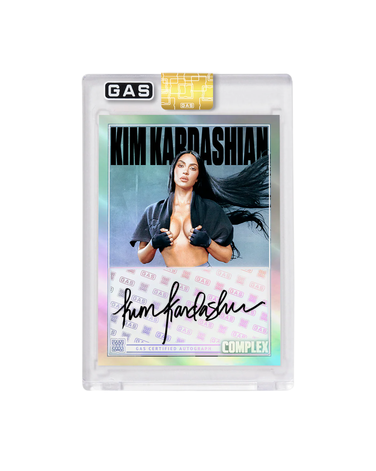 Kim Kardashian Complex Cover x GAS Trading Card - Image 3