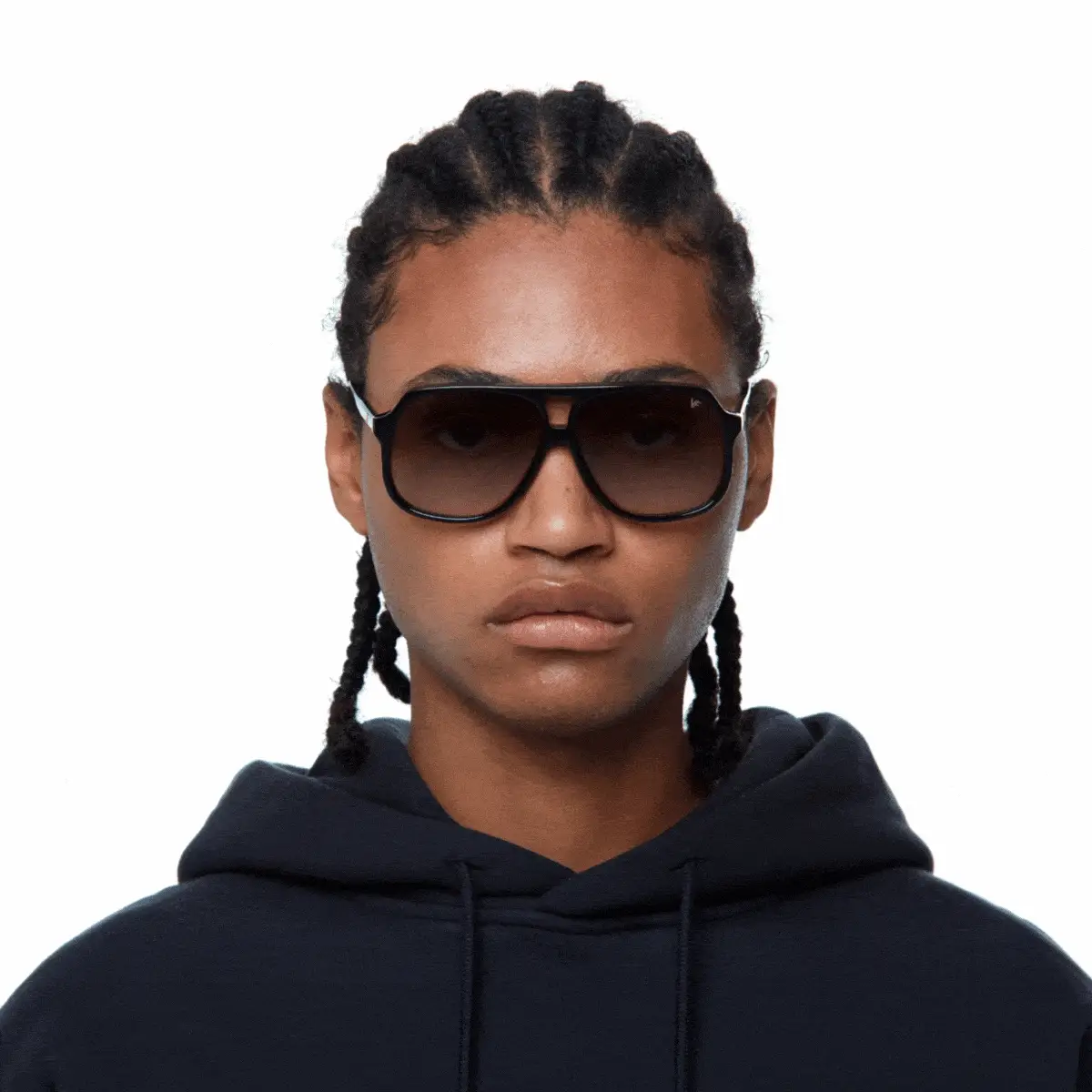 King Size Black Acetate - Image 4