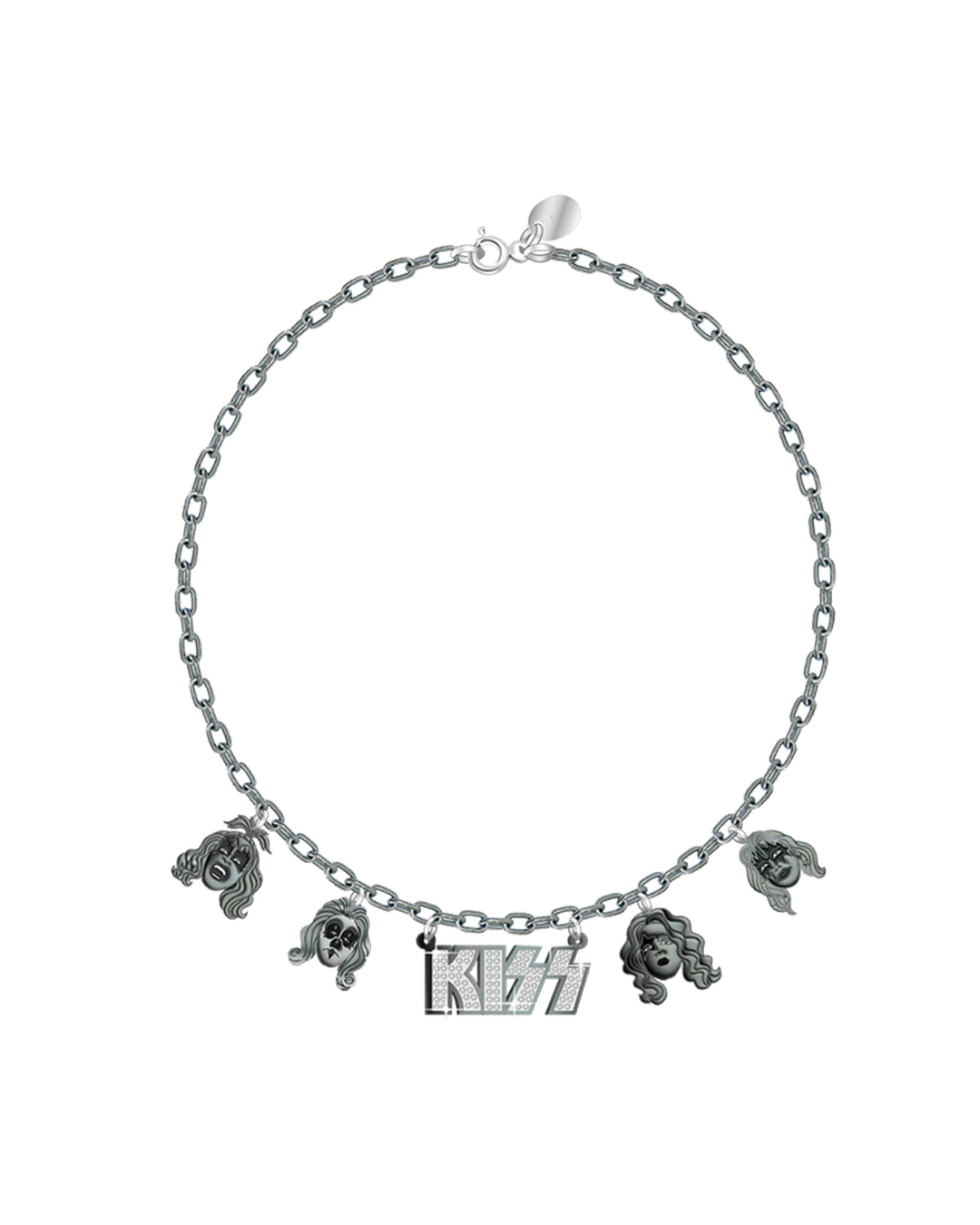 KISS Charm Necklace