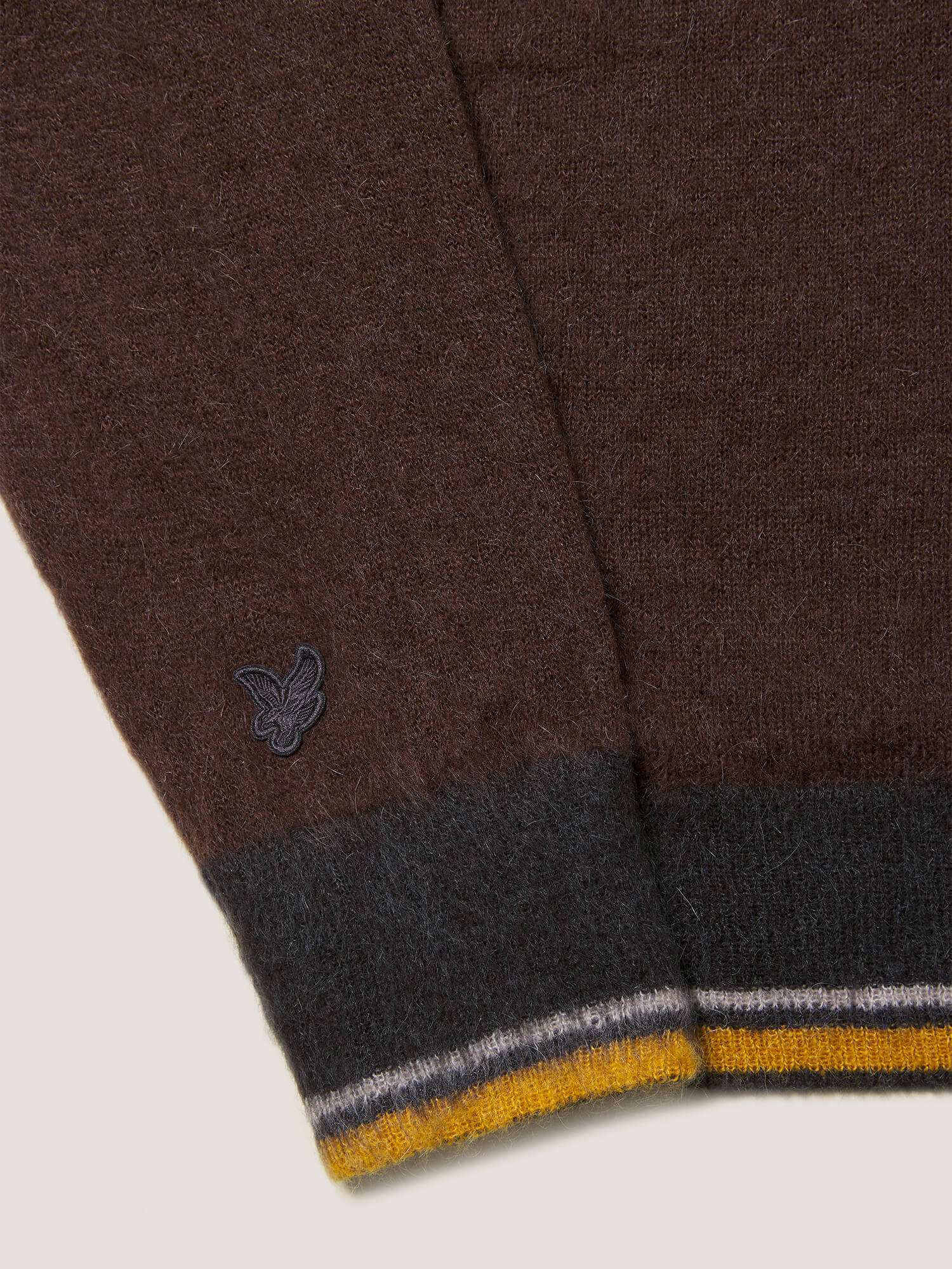 KNITTED COLLAR JUMPER- ANNIVERSARY GOLD - Image 10