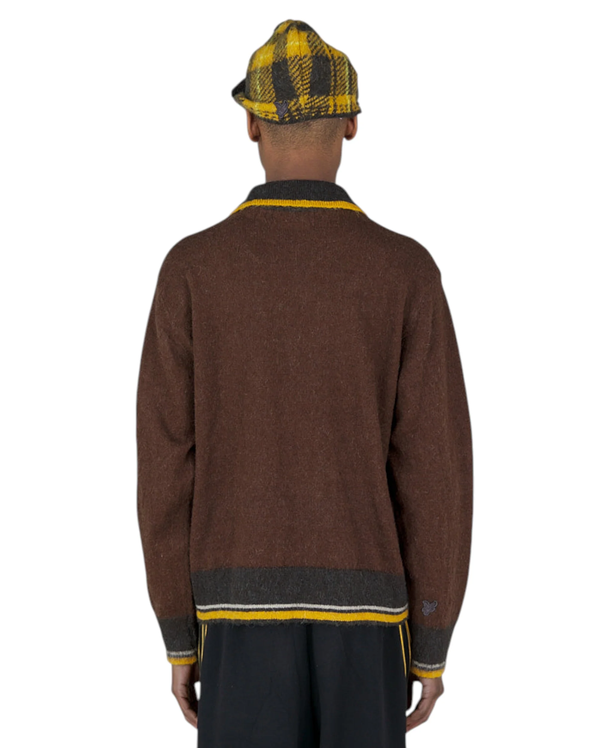 KNITTED COLLAR JUMPER- ANNIVERSARY GOLD - Image 5