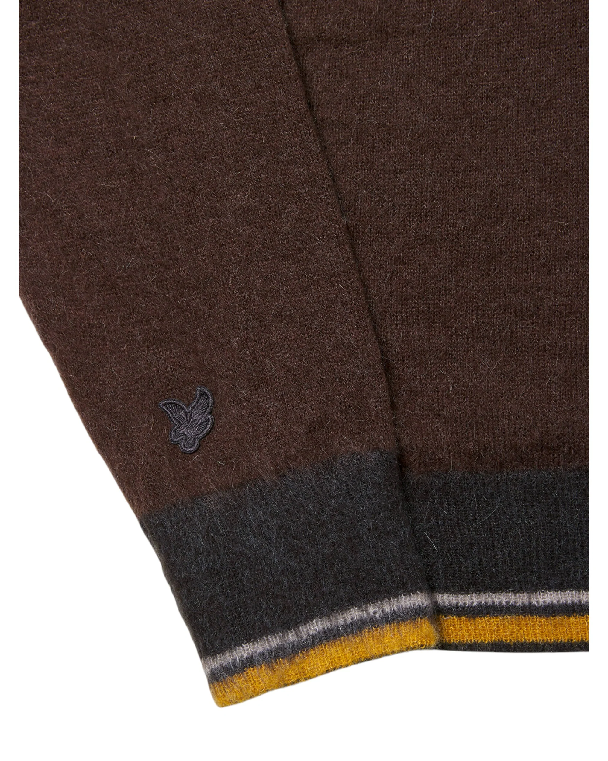 KNITTED COLLAR JUMPER- ANNIVERSARY GOLD - Image 6