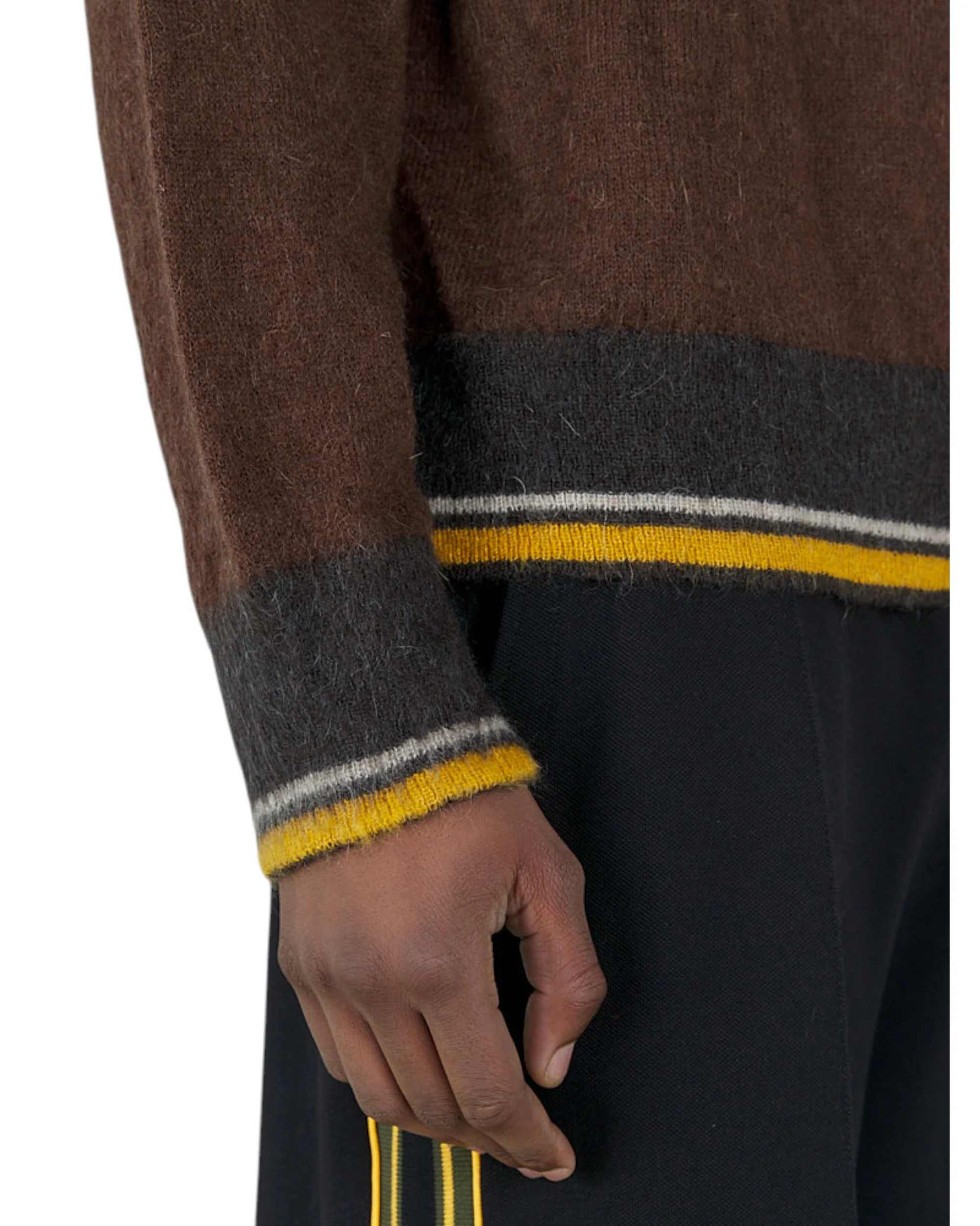 KNITTED COLLAR JUMPER- ANNIVERSARY GOLD - Image 7