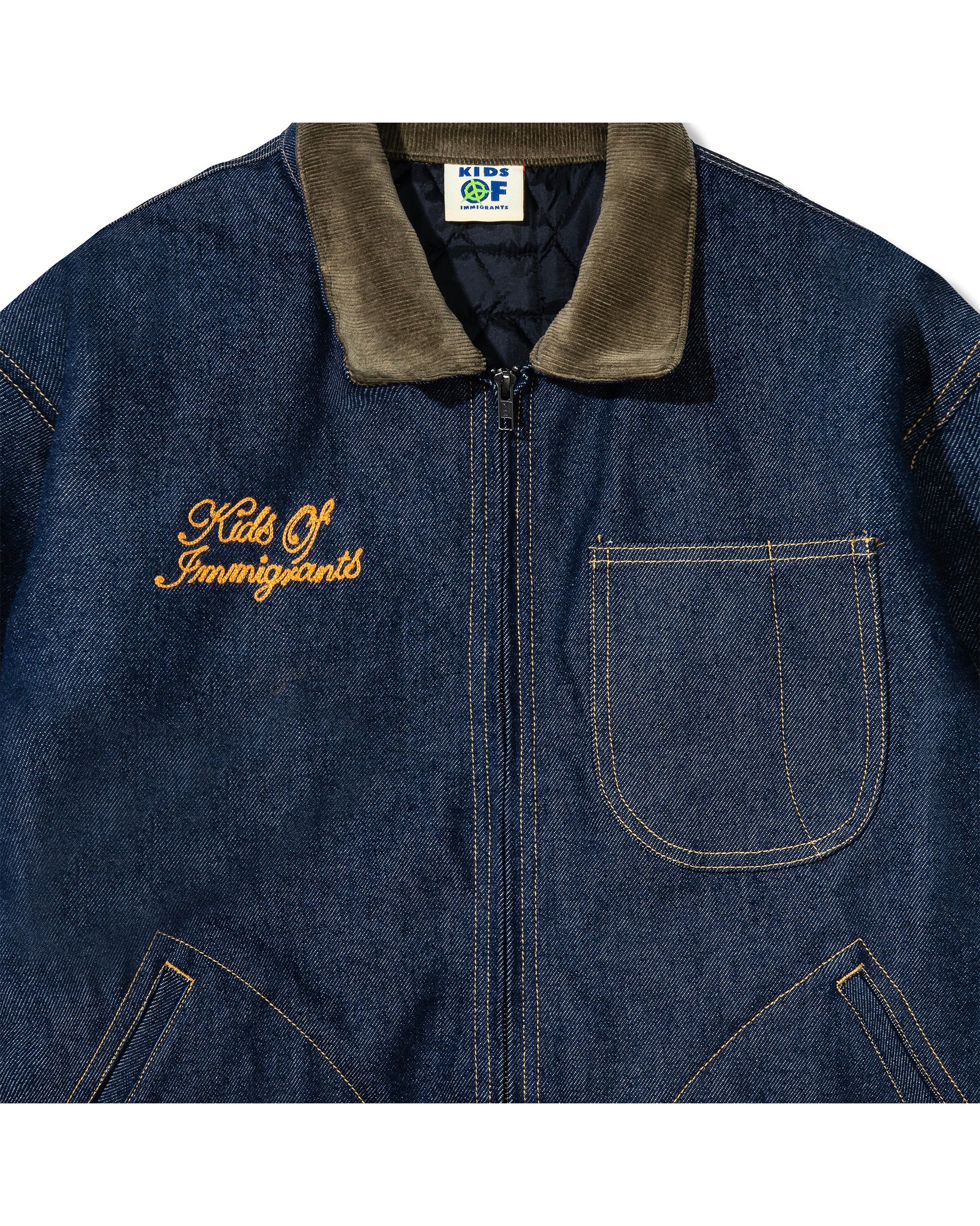 KOI Denim Work Jacket - Image 3
