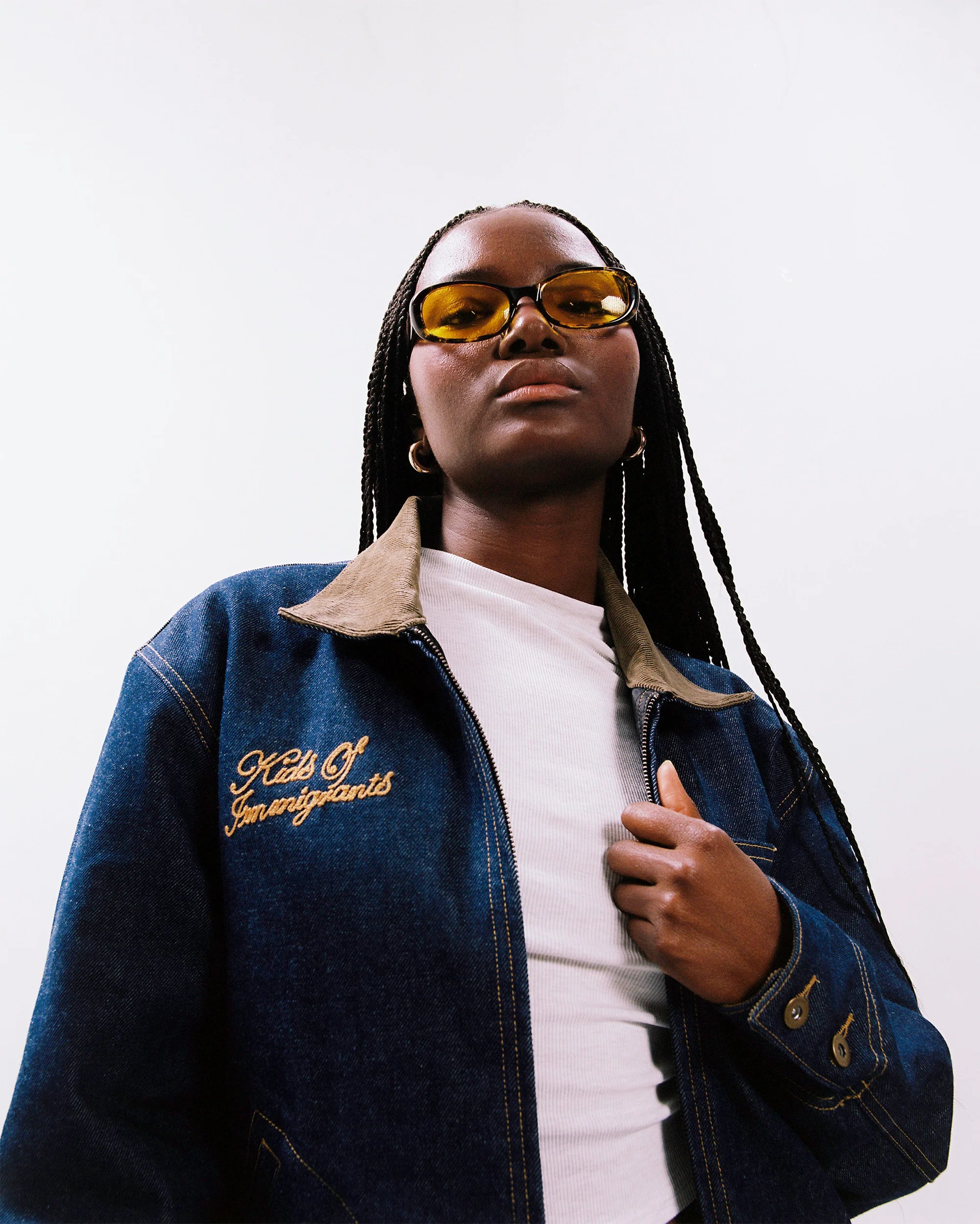 KOI Denim Work Jacket - Image 9