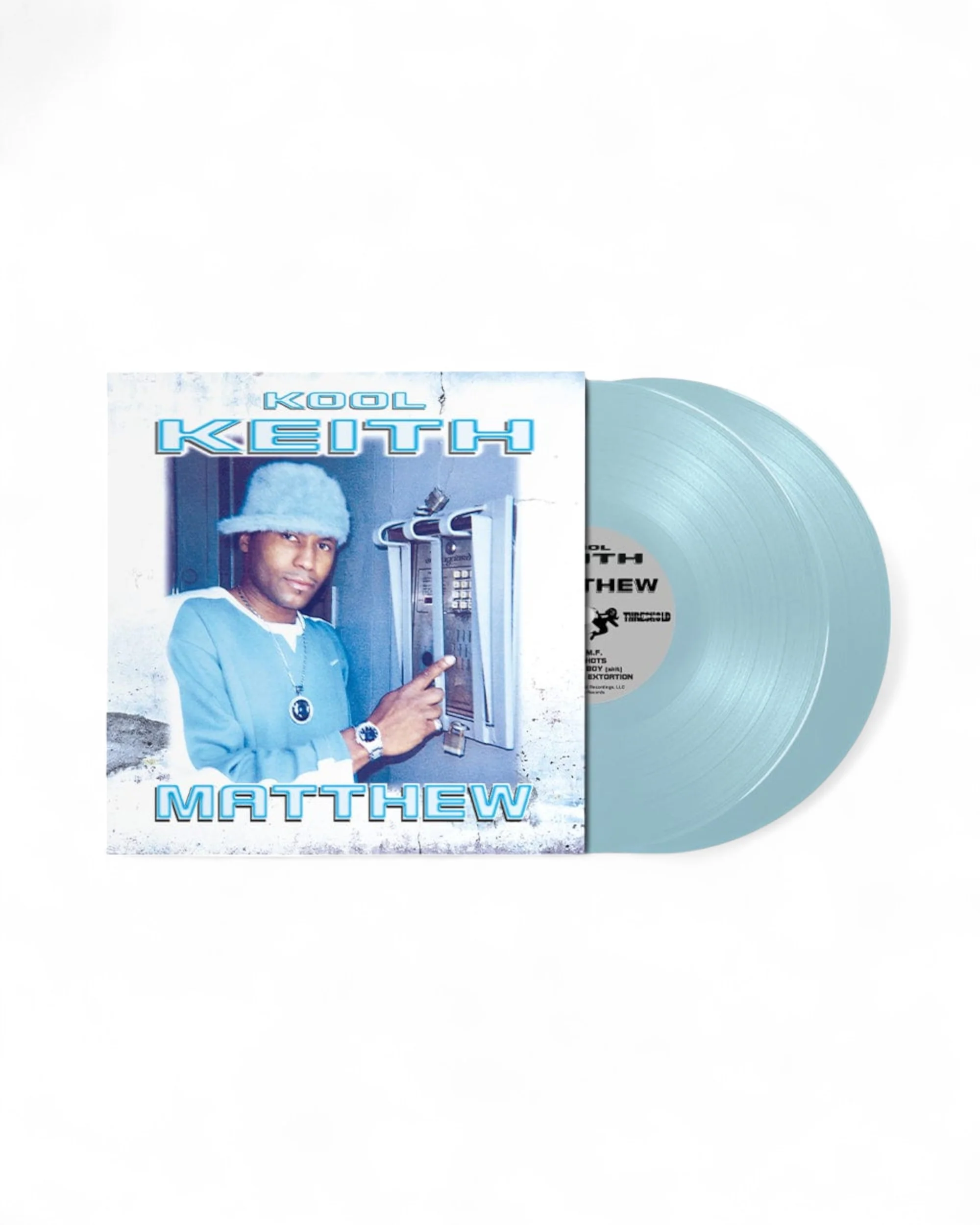Kool Keith – Matthew (25th Anniversary Edition) (2xLP - Baby Blue Vinyl - Fat Beats Exclusive)