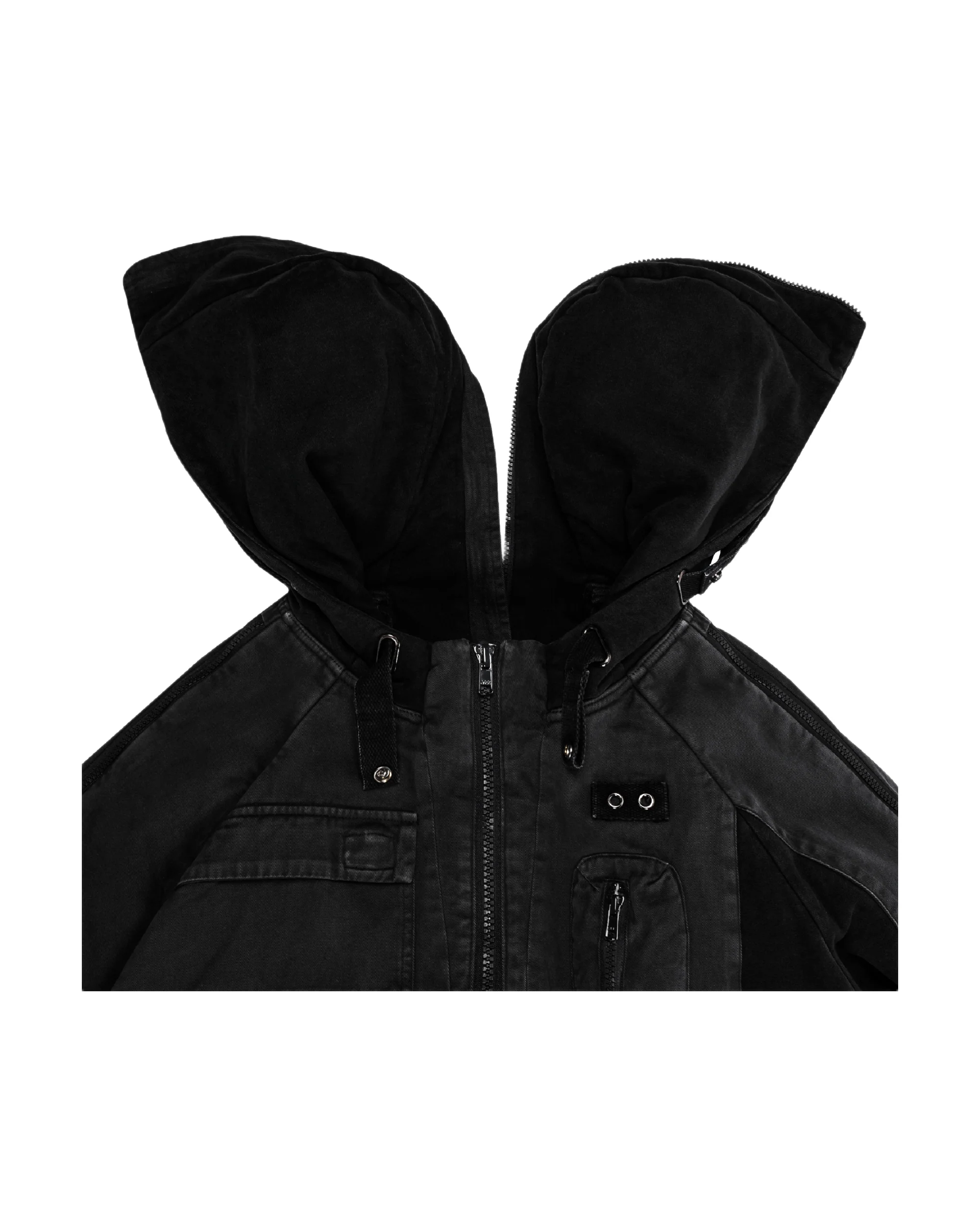 KP2144 Pilot Hoodie-ONYX BLACK - Image 3