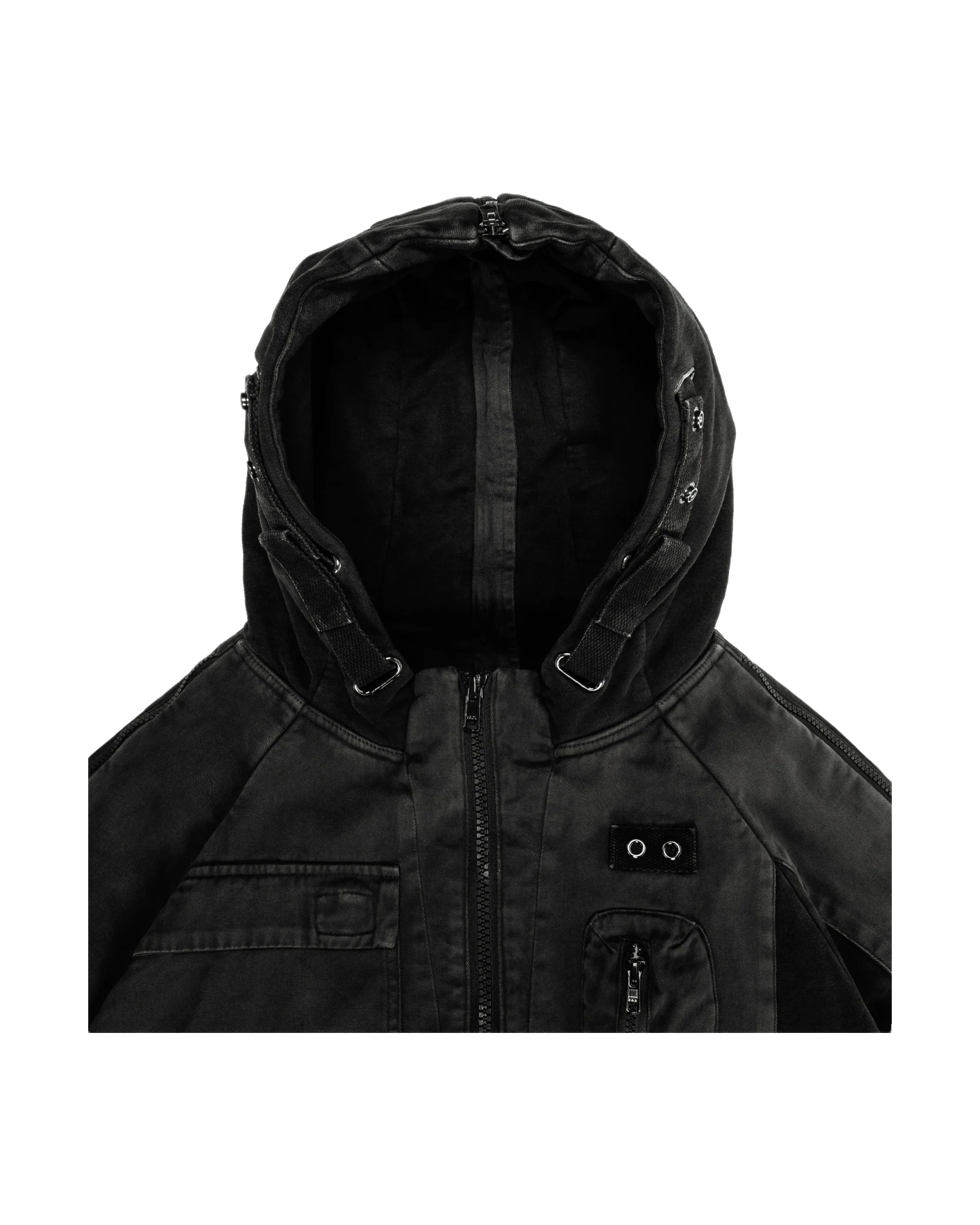 KP2144 Pilot Hoodie-ONYX BLACK - Image 4