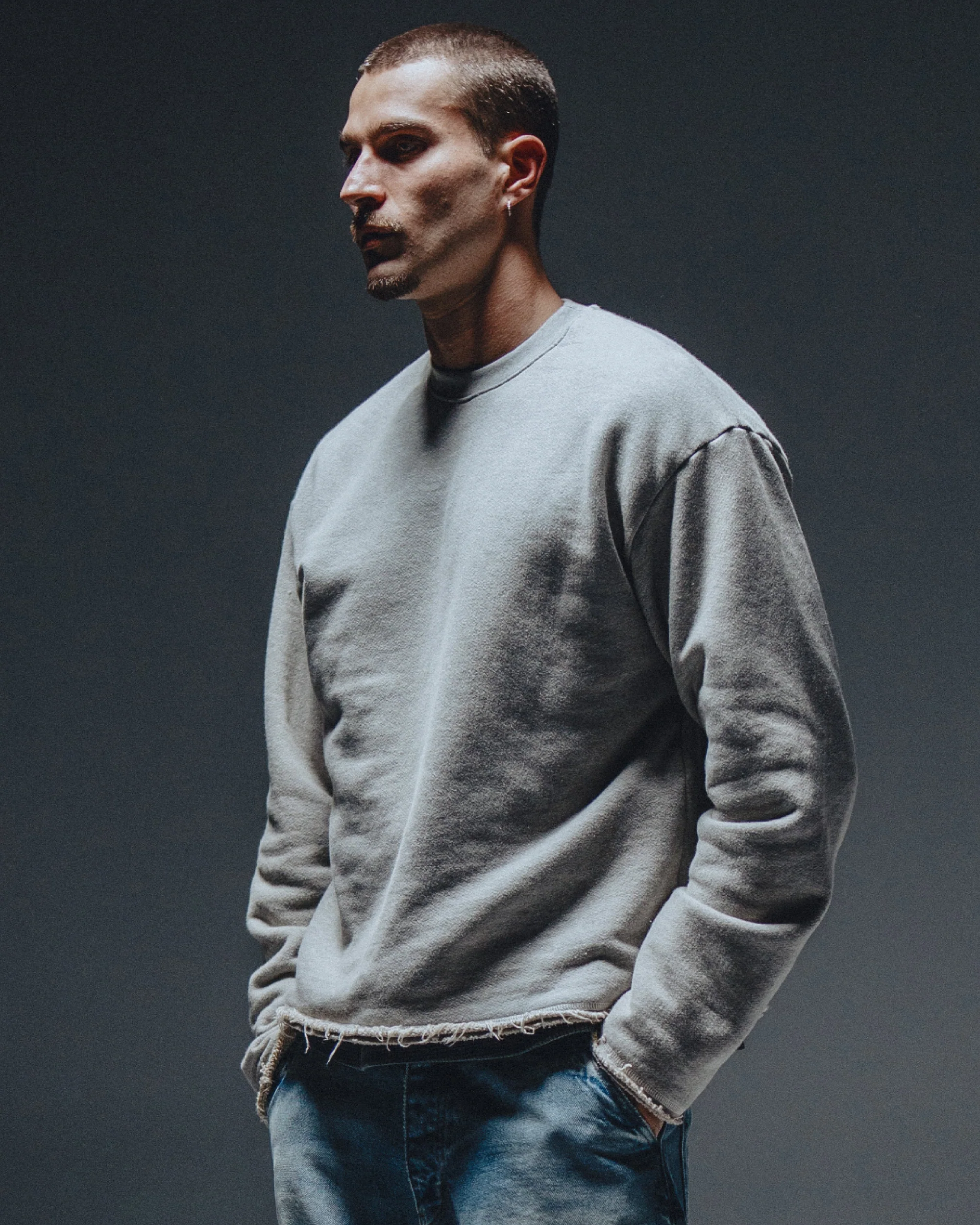 Kyoto Crewneck - Heather Grey - Image 5