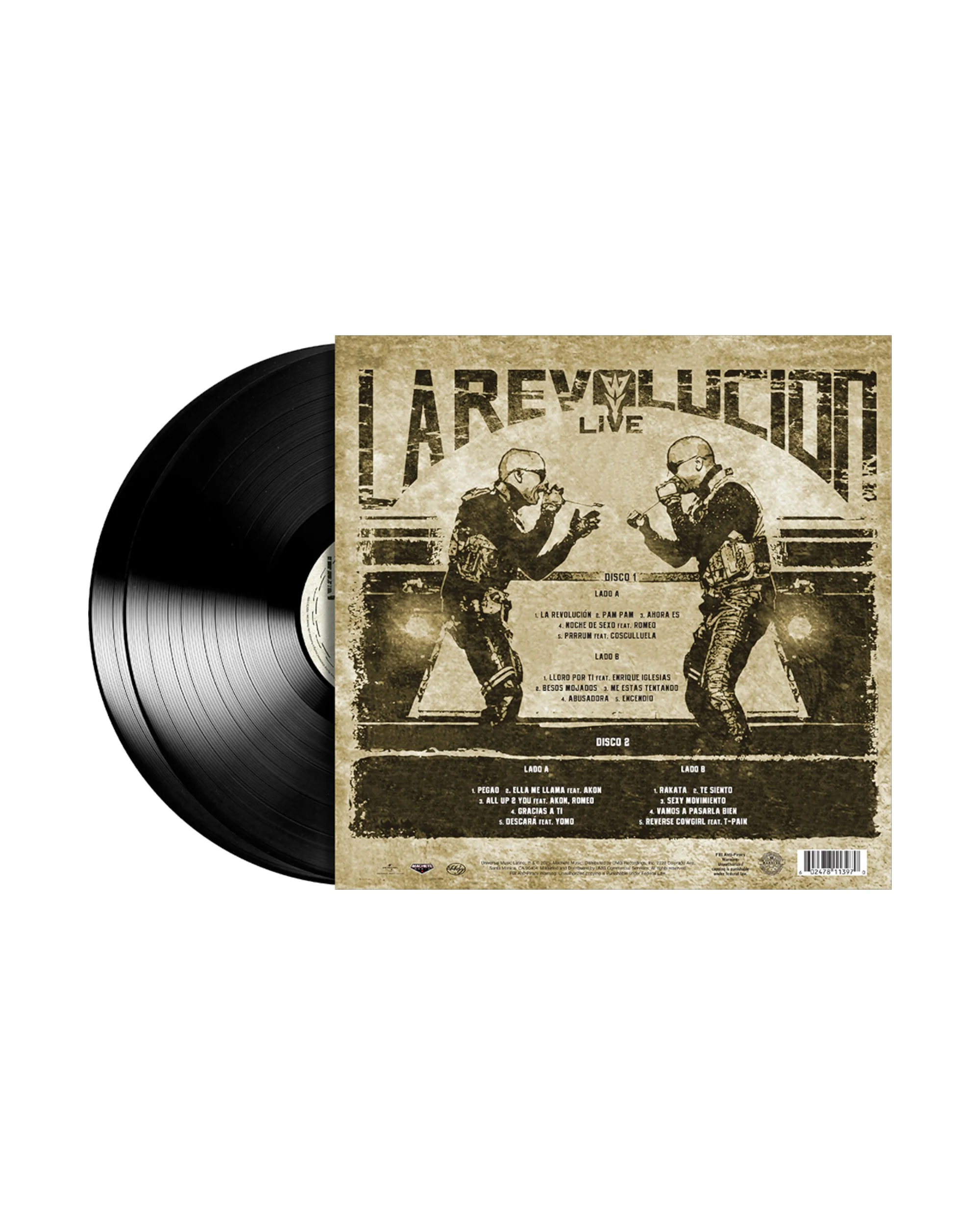 La Revolución Live 2LP Vinyl - Image 2