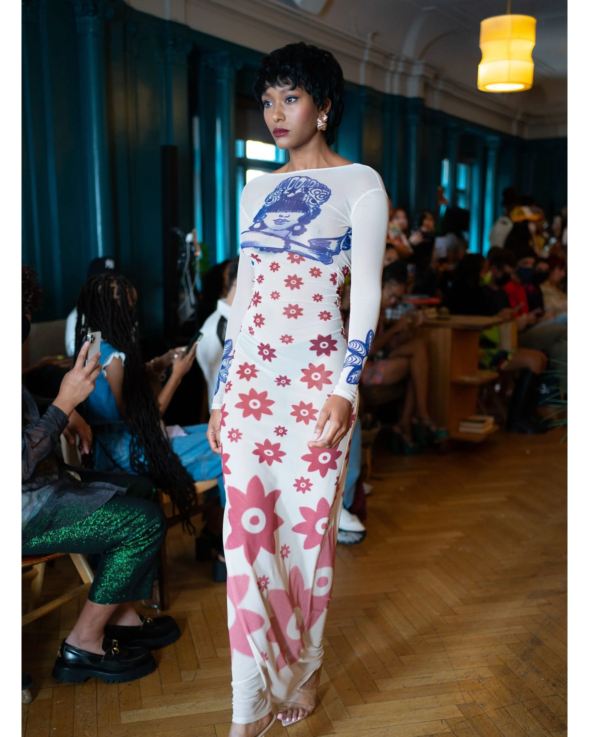 La Sirene Bodycon Maxi Dress - Pre Order - Image 5