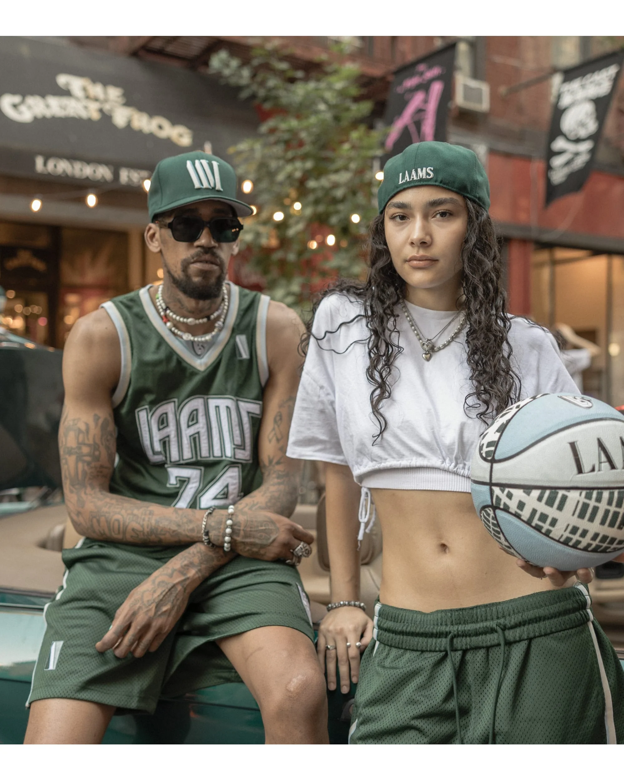 LAAMS Ball Shorts - Green - Image 4