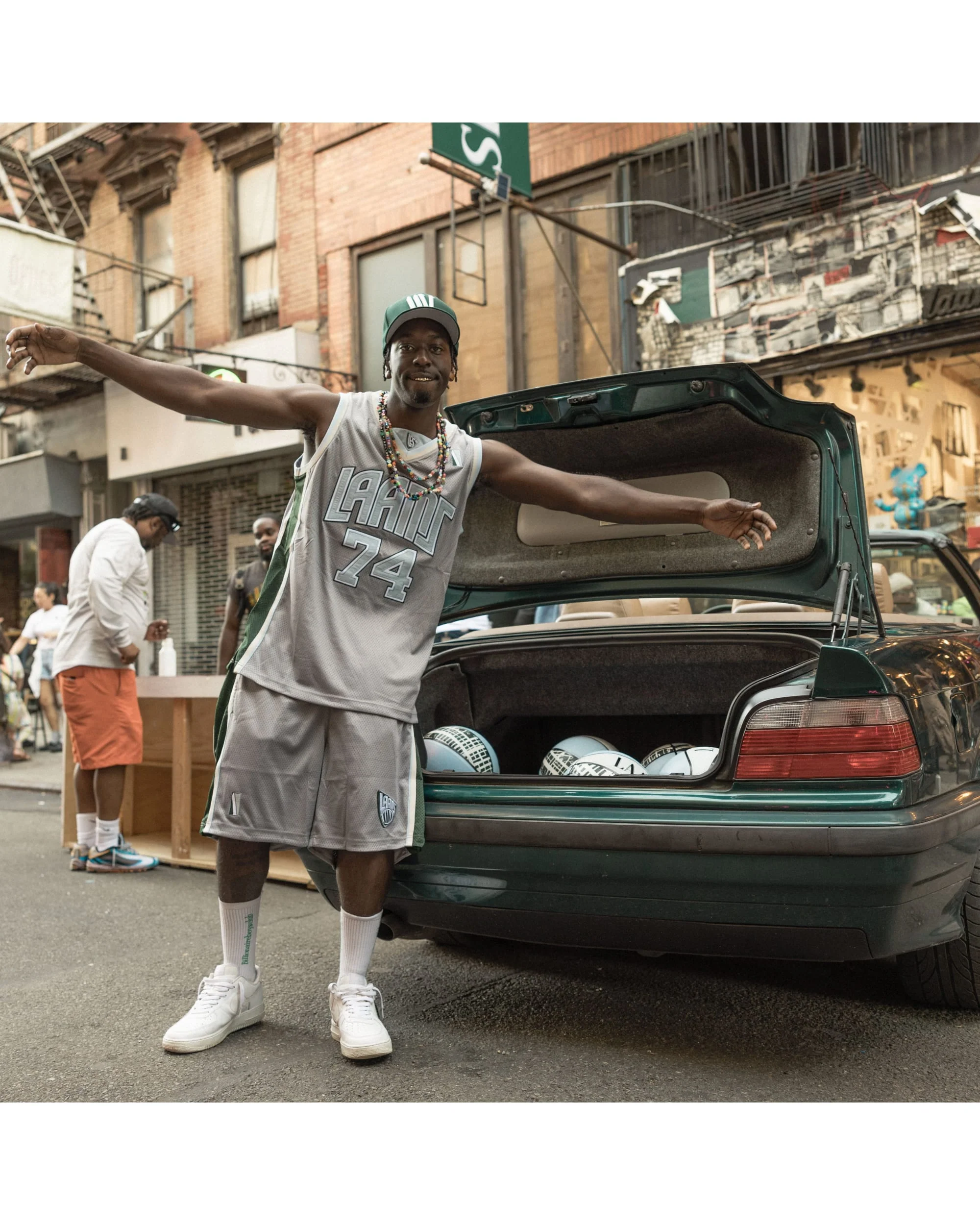 LAAMS Basketball Jersey - Grey - Image 3