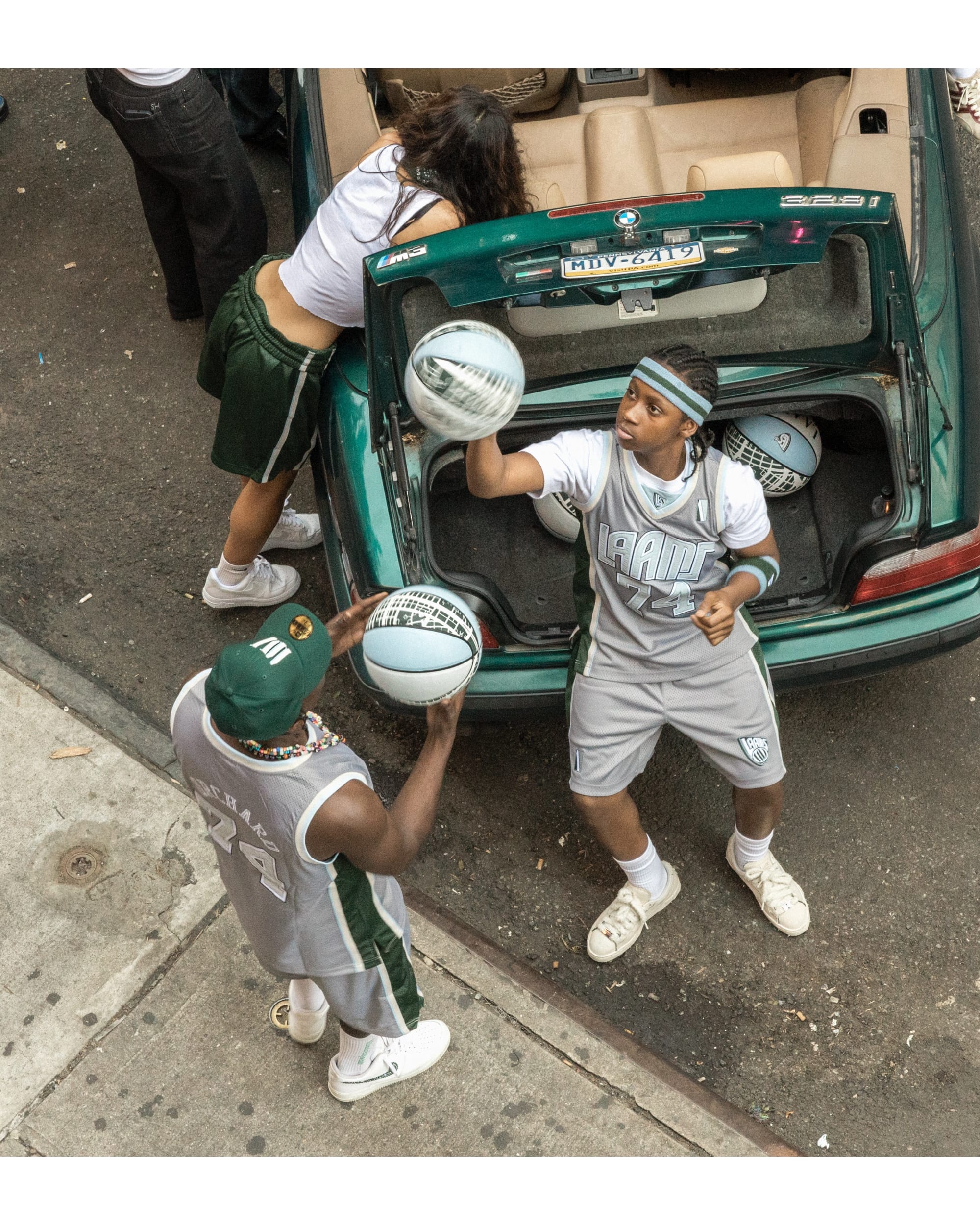 LAAMS Basketball Jersey - Grey - Image 6