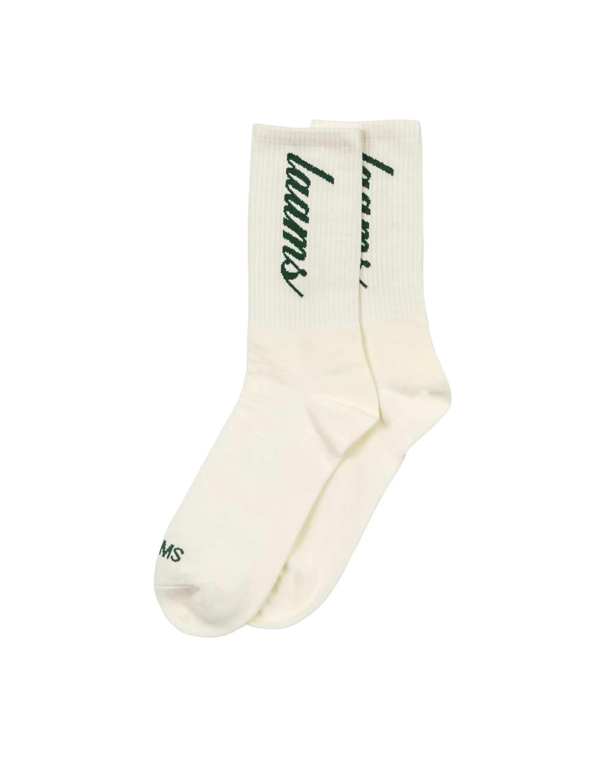 LAAMS Script Socks (Cream)