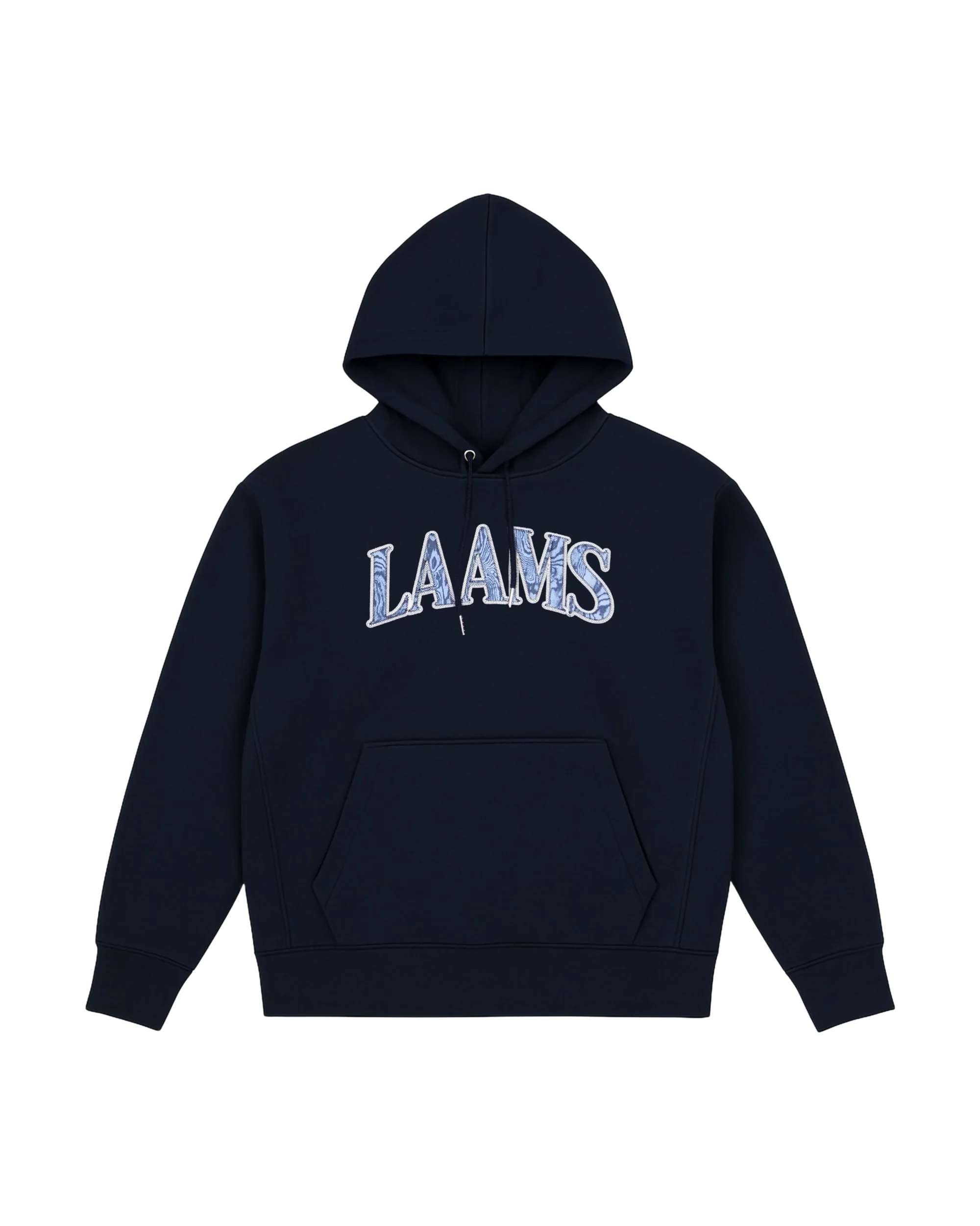 LAAMS Woodgrain Collegiate Hoodie (Navy)