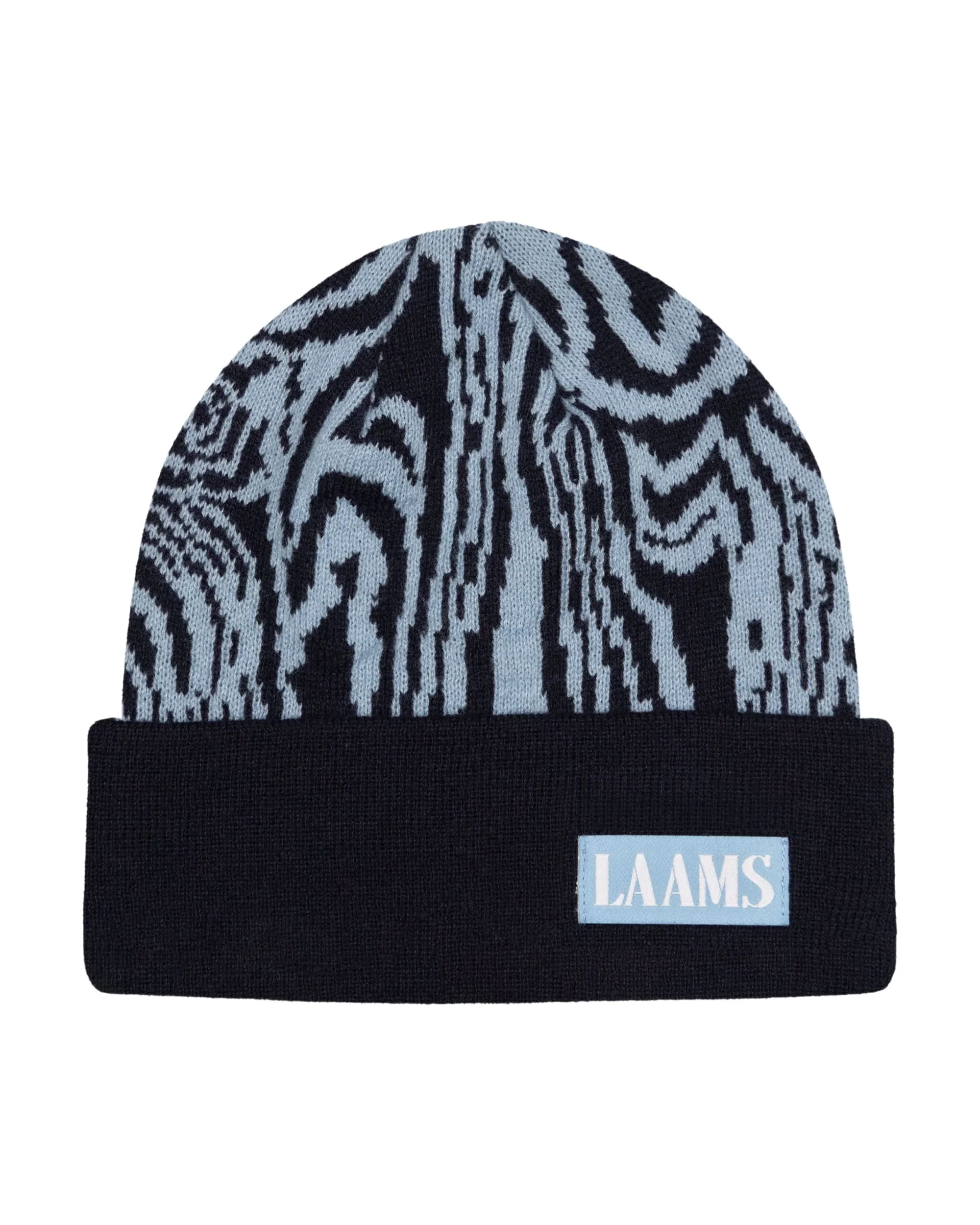 LAAMS Woodgrain Jaquard Beanie - Image 3