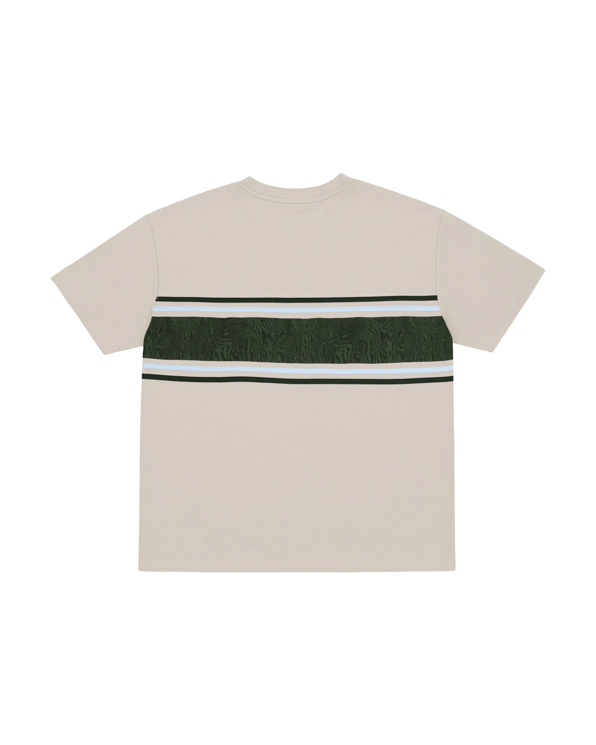 LAAMS Woodgrain Panel T-Shirt (Tan/Green) - Image 2