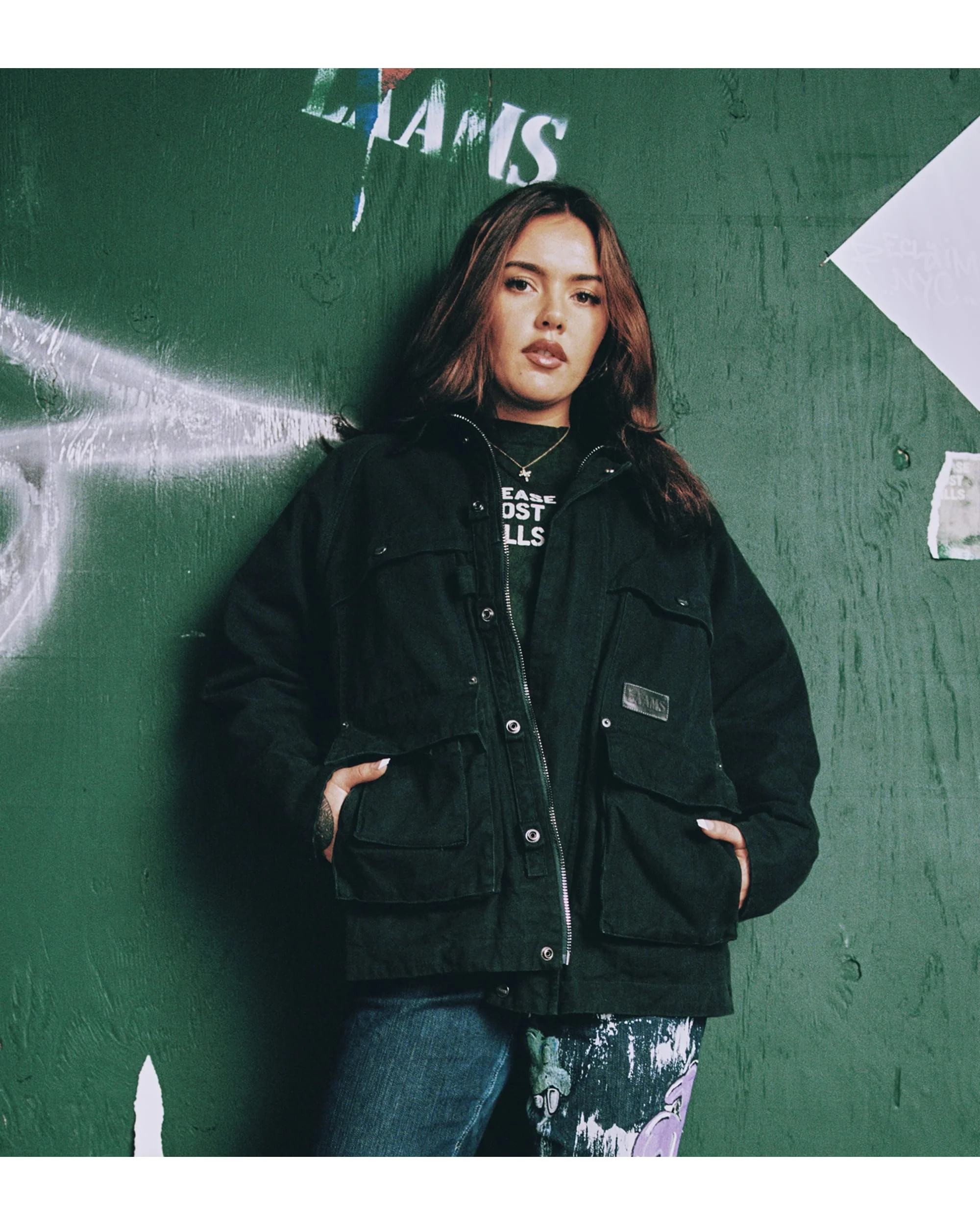 LAAMS Woodgrain Work Jacket - Image 7