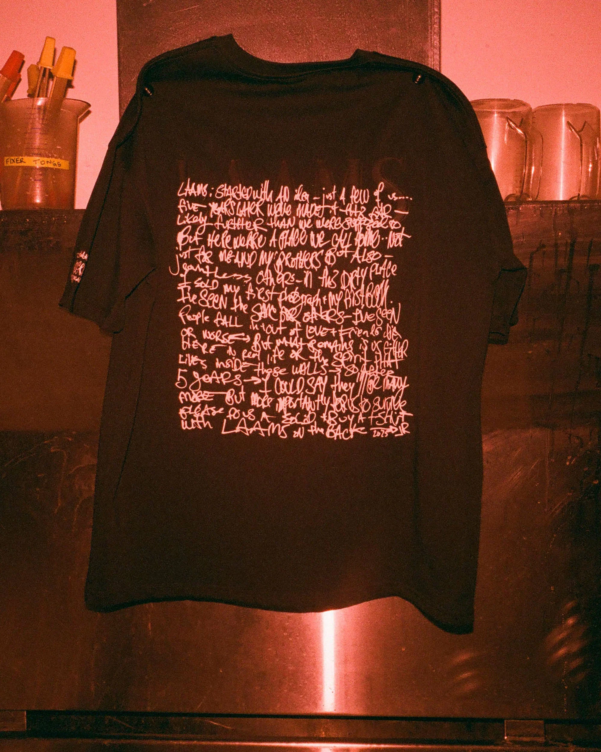 LAAMS x JOERO 5 Year T-Shirt - Image 5