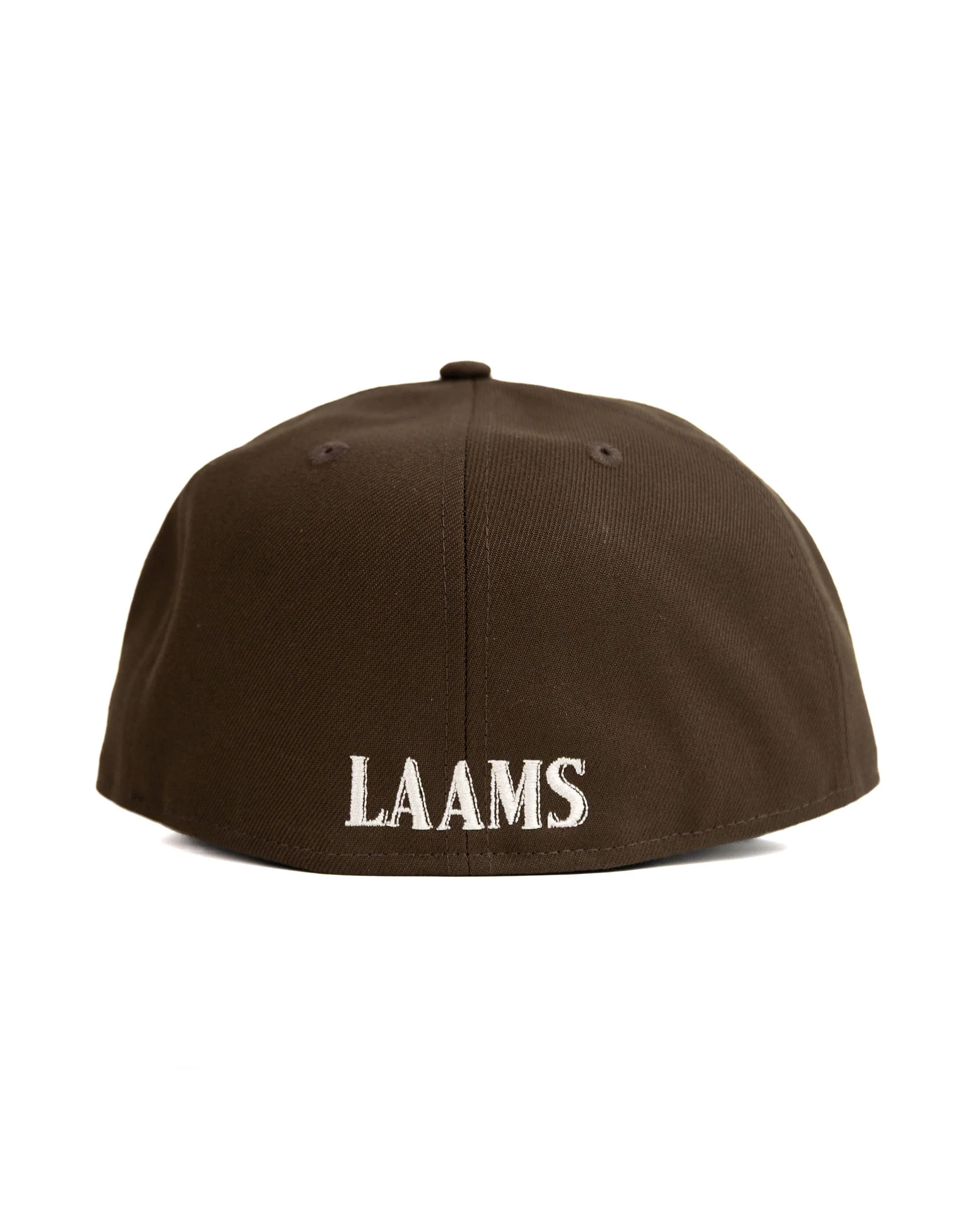 LAAMS x New Era 5950 Fitted Hat (Brown/Pink) - Image 2
