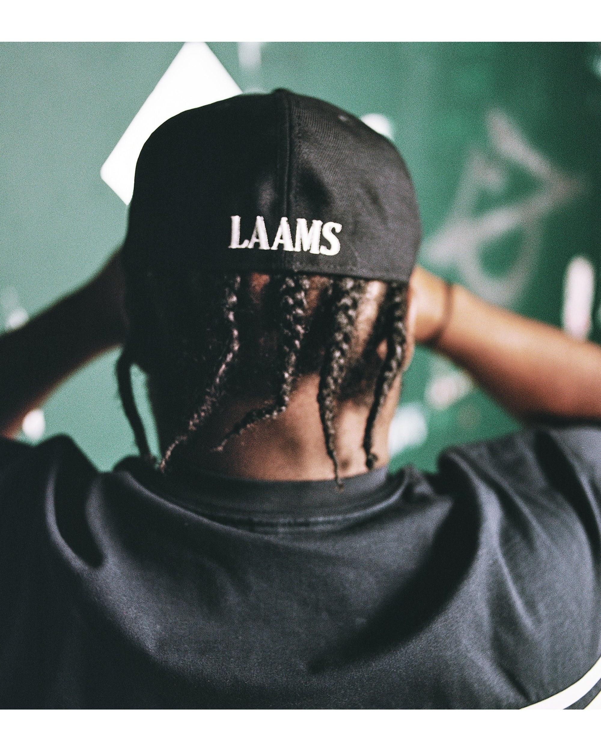 LAAMS x New Era 5950 Fitted Hat (Navy/White) - Image 5