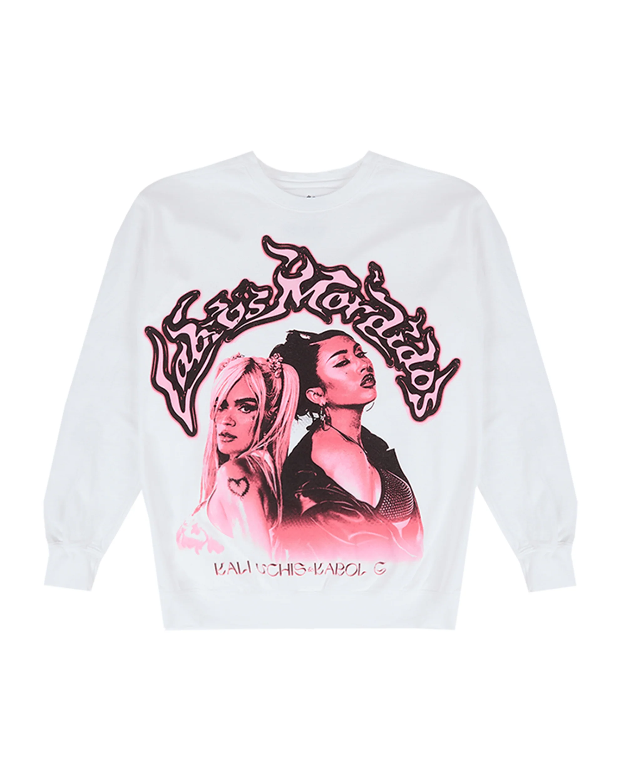 Labios Mordidos White Crewneck
