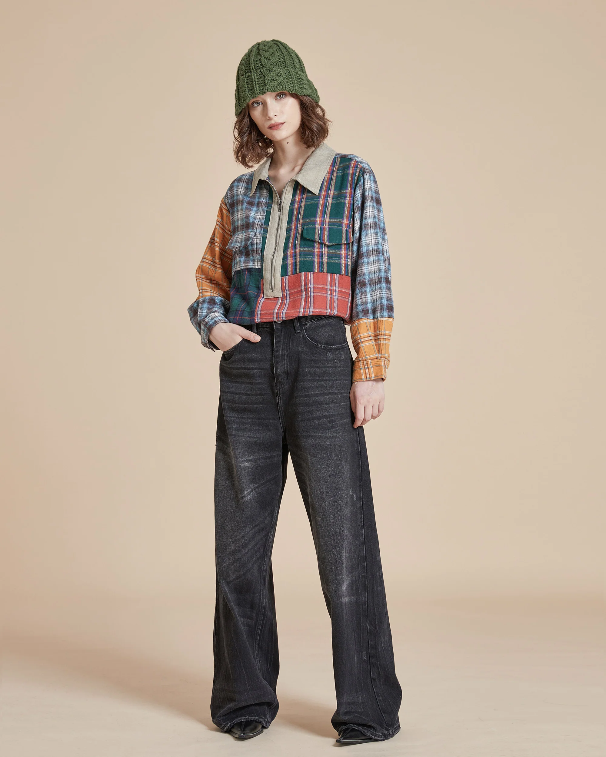 Lacy Baggy Jeans - Image 15