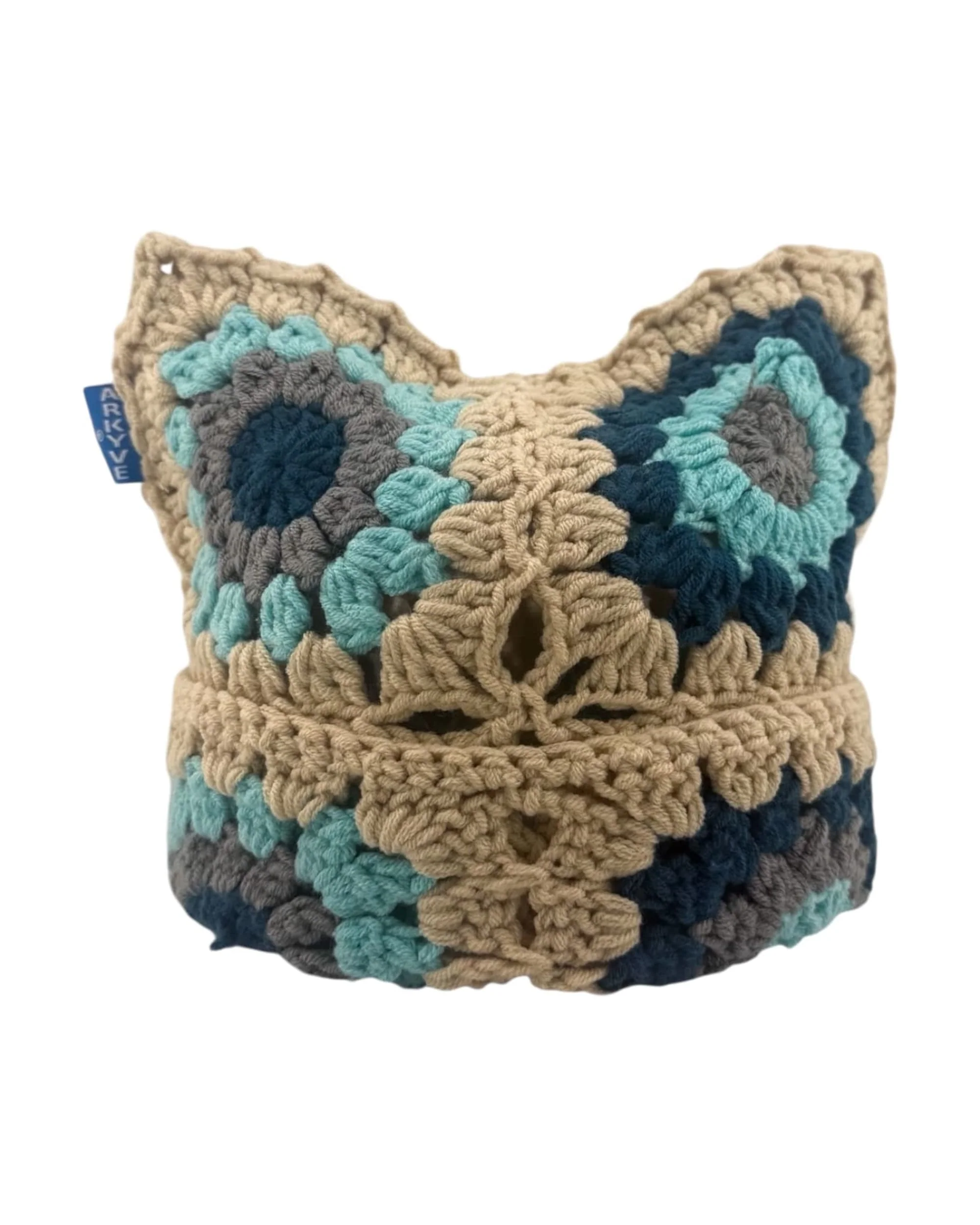 Lagoon Crochet Cat Hat
