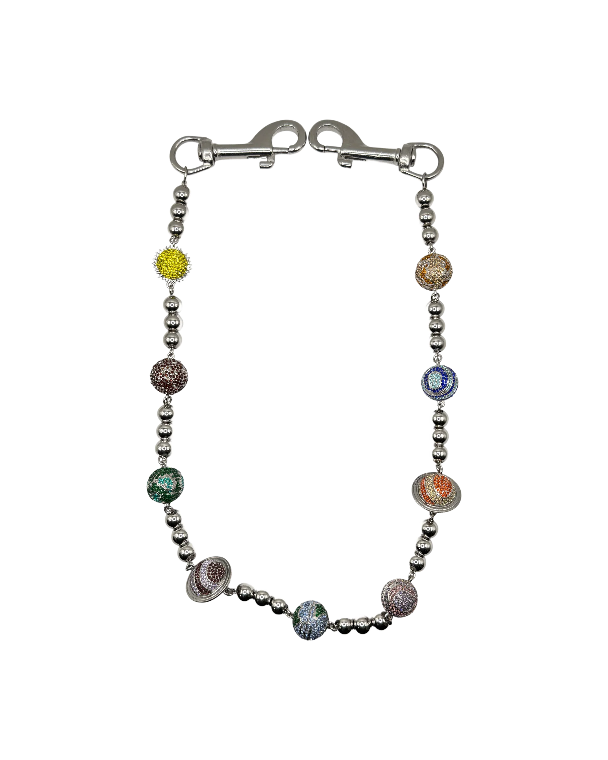 Large Planet Wallet Chain - Multicolor - Image 4
