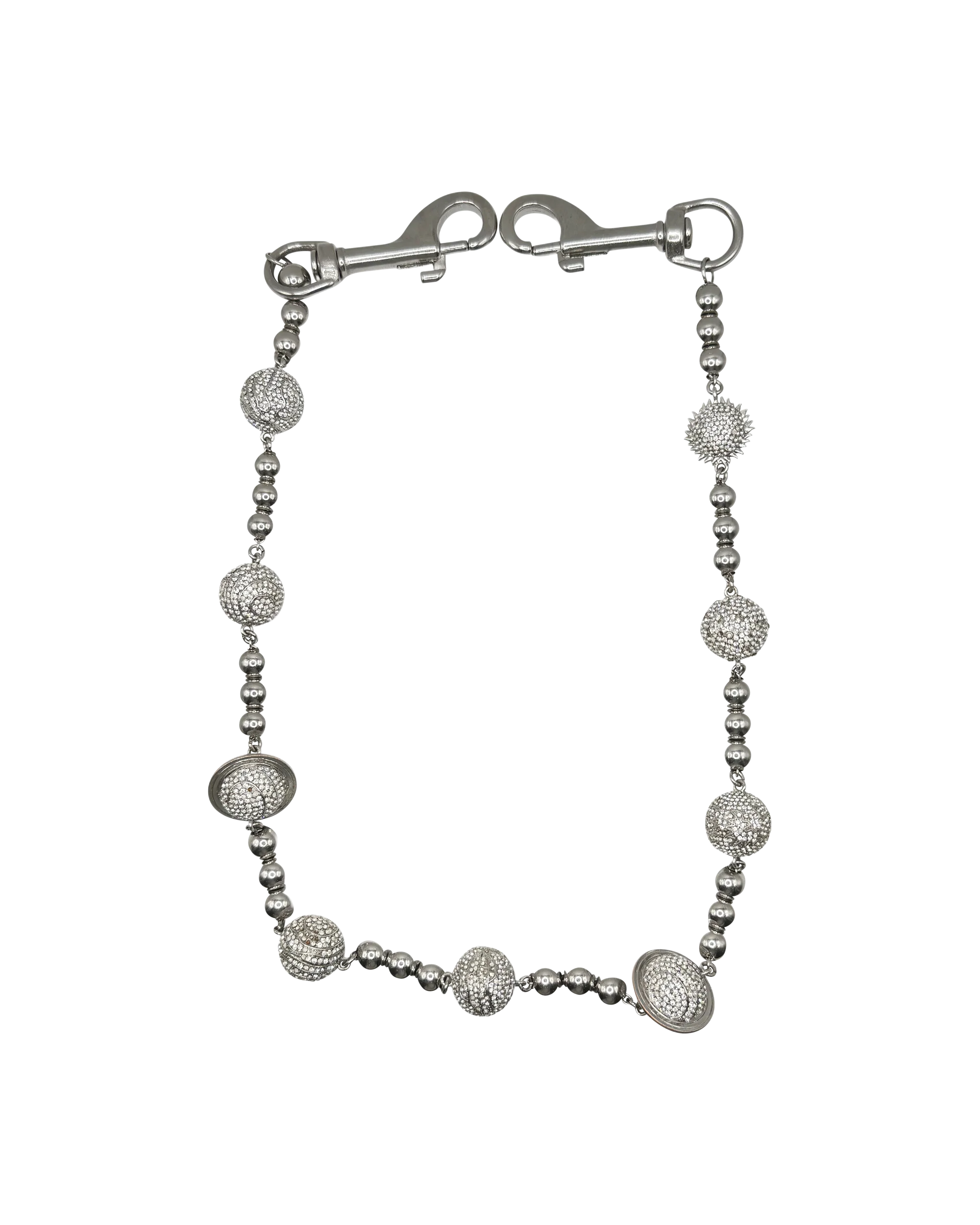 Large Planet Wallet Chain - White - Image 2