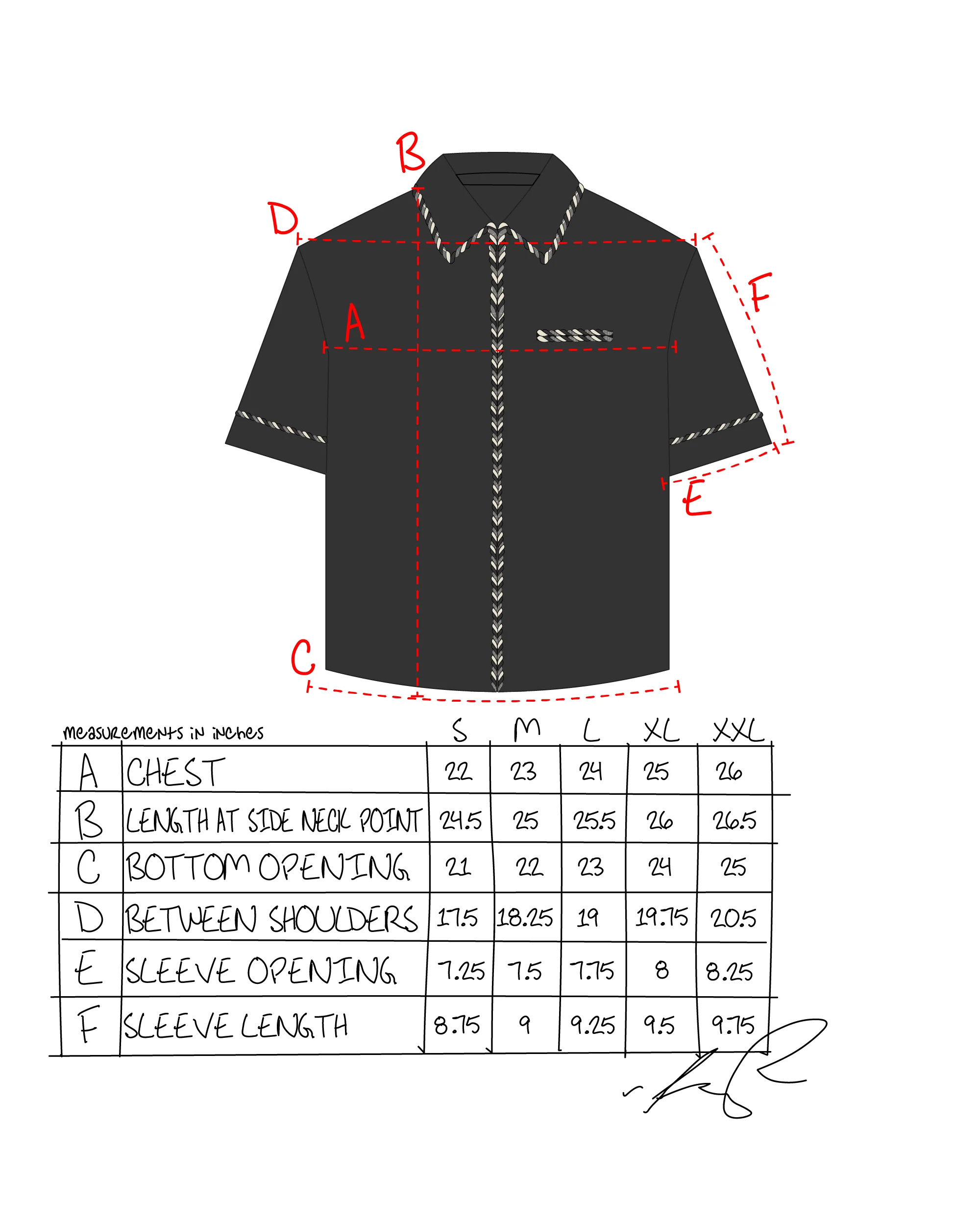 Lasso Shirt- ALL BLACK - Image 4