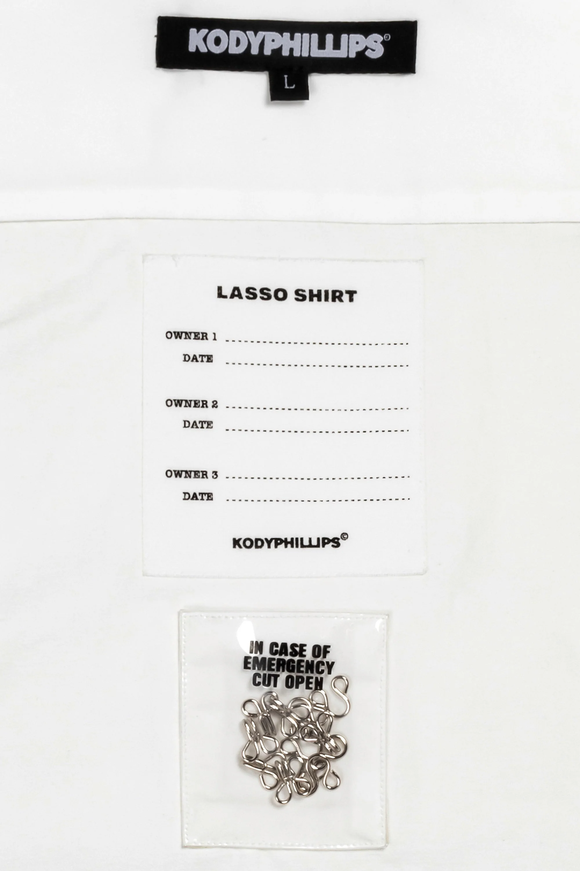 Lasso Shirt- CLASSIC WHITE - Image 17