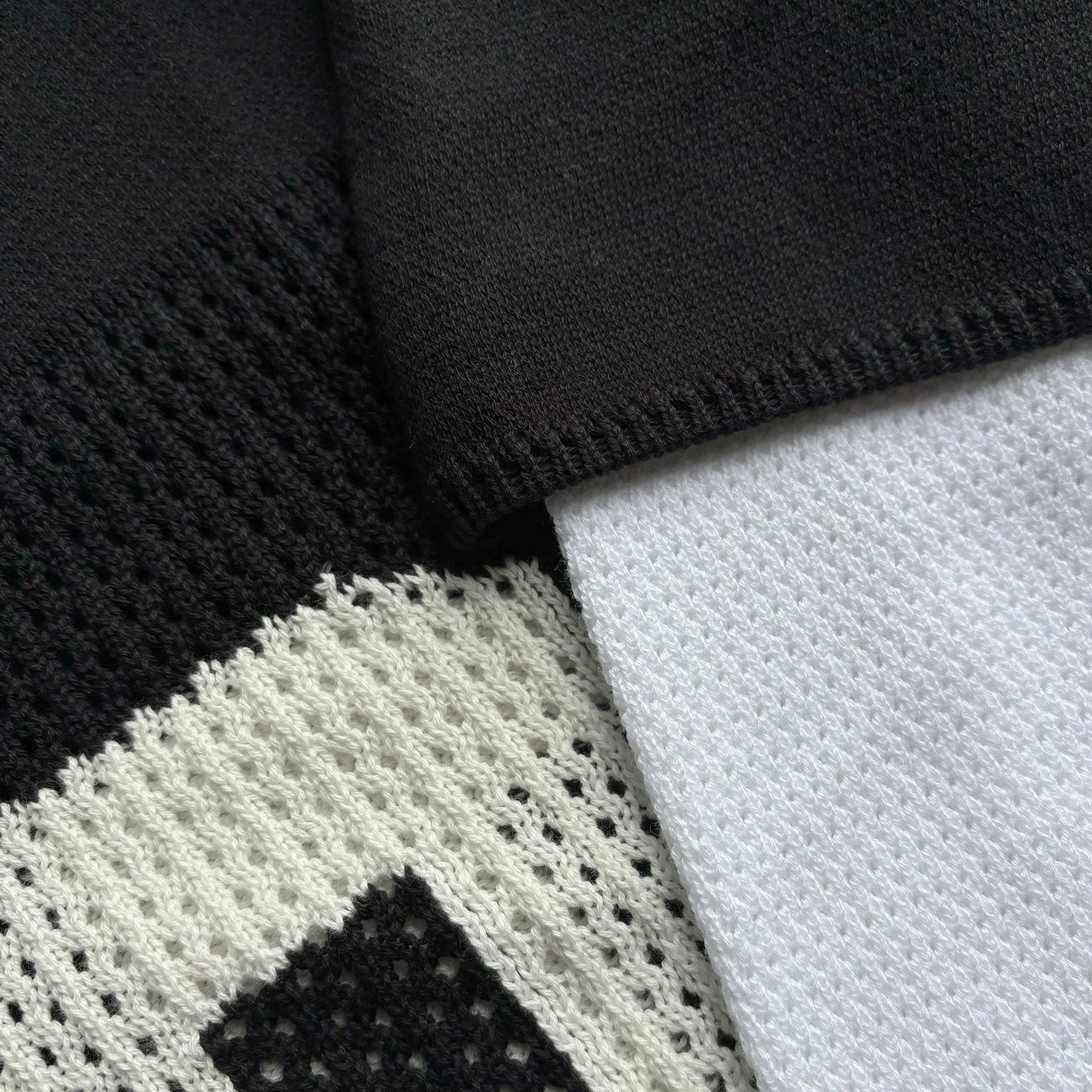 LAYERED KNIT MESH JERSEY - Image 10