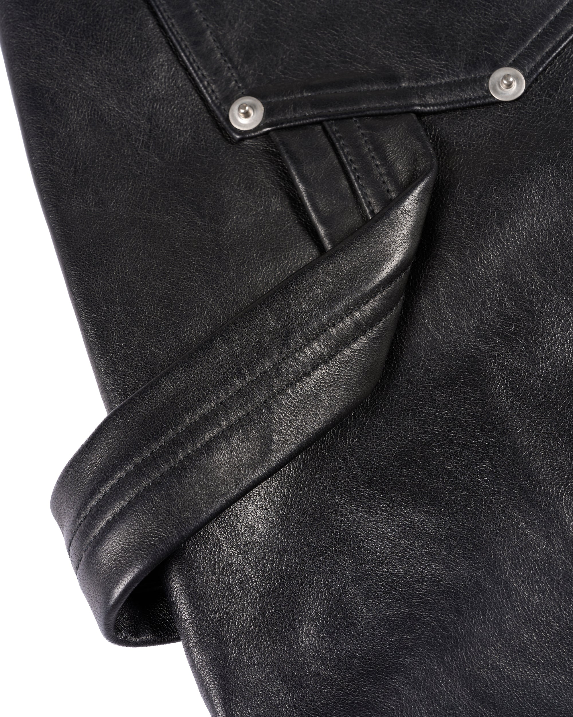 LEATHER BAGGY PANTS - Image 23