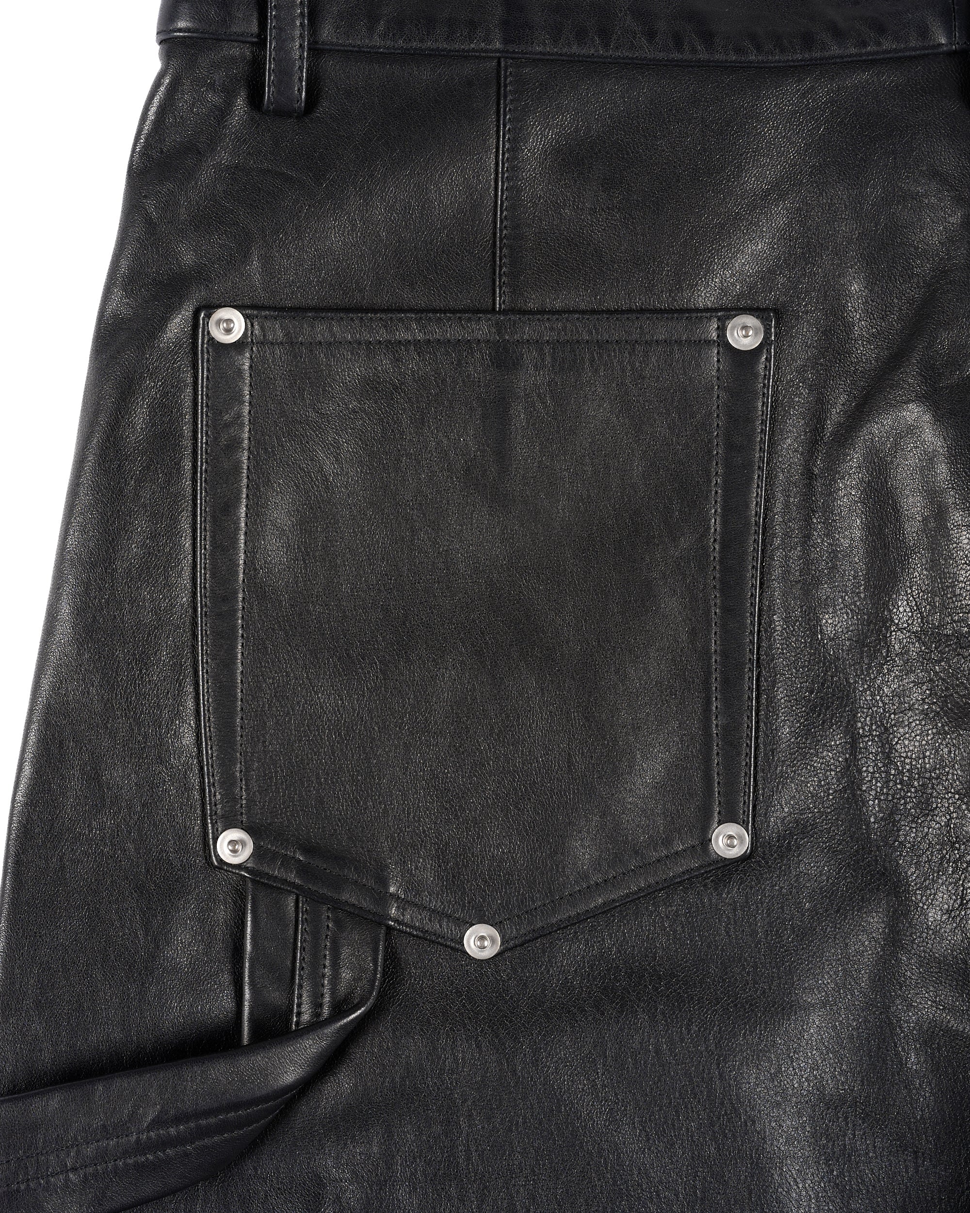 LEATHER BAGGY PANTS - Image 24