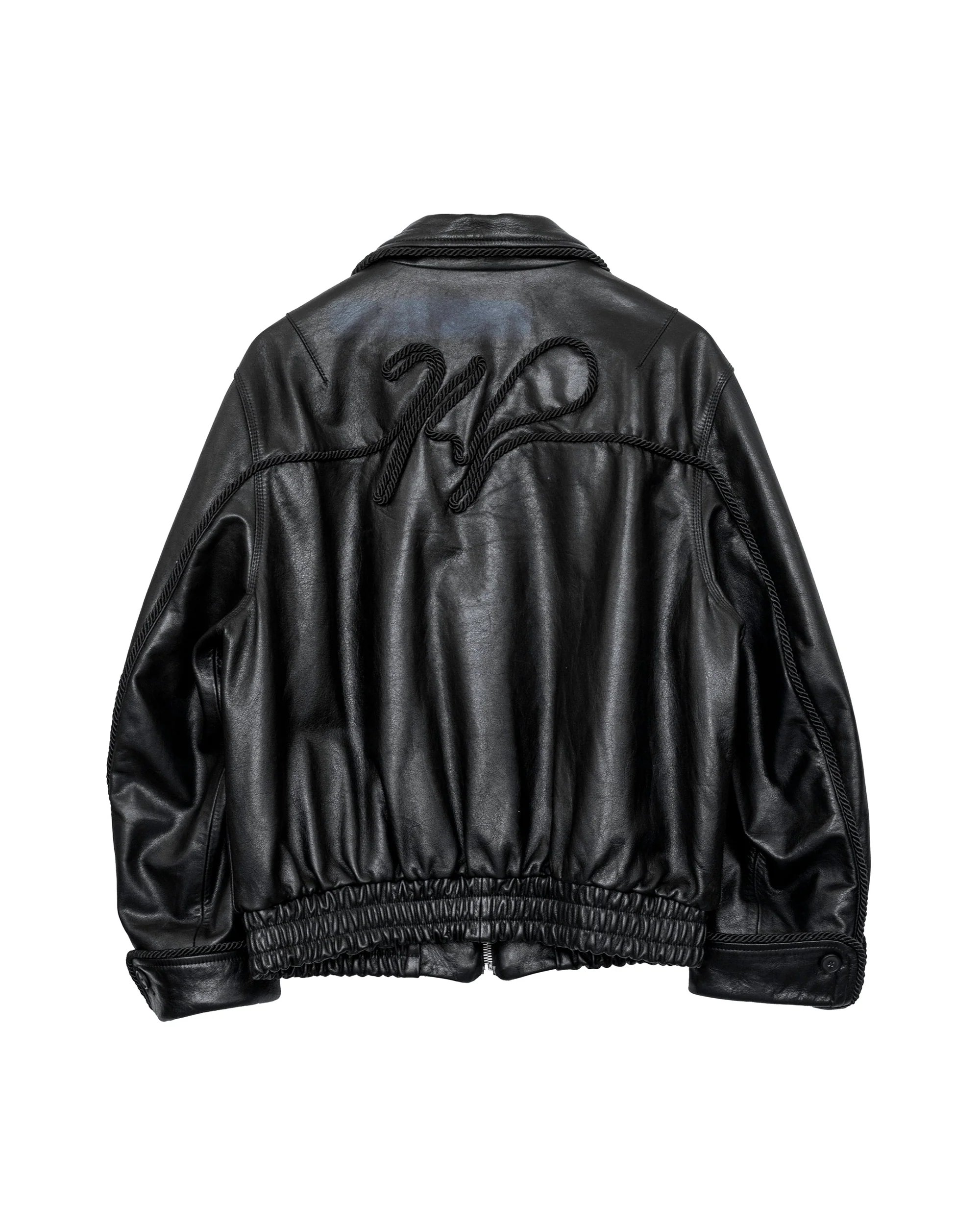Leather Lasso Jacket - Black - Image 2
