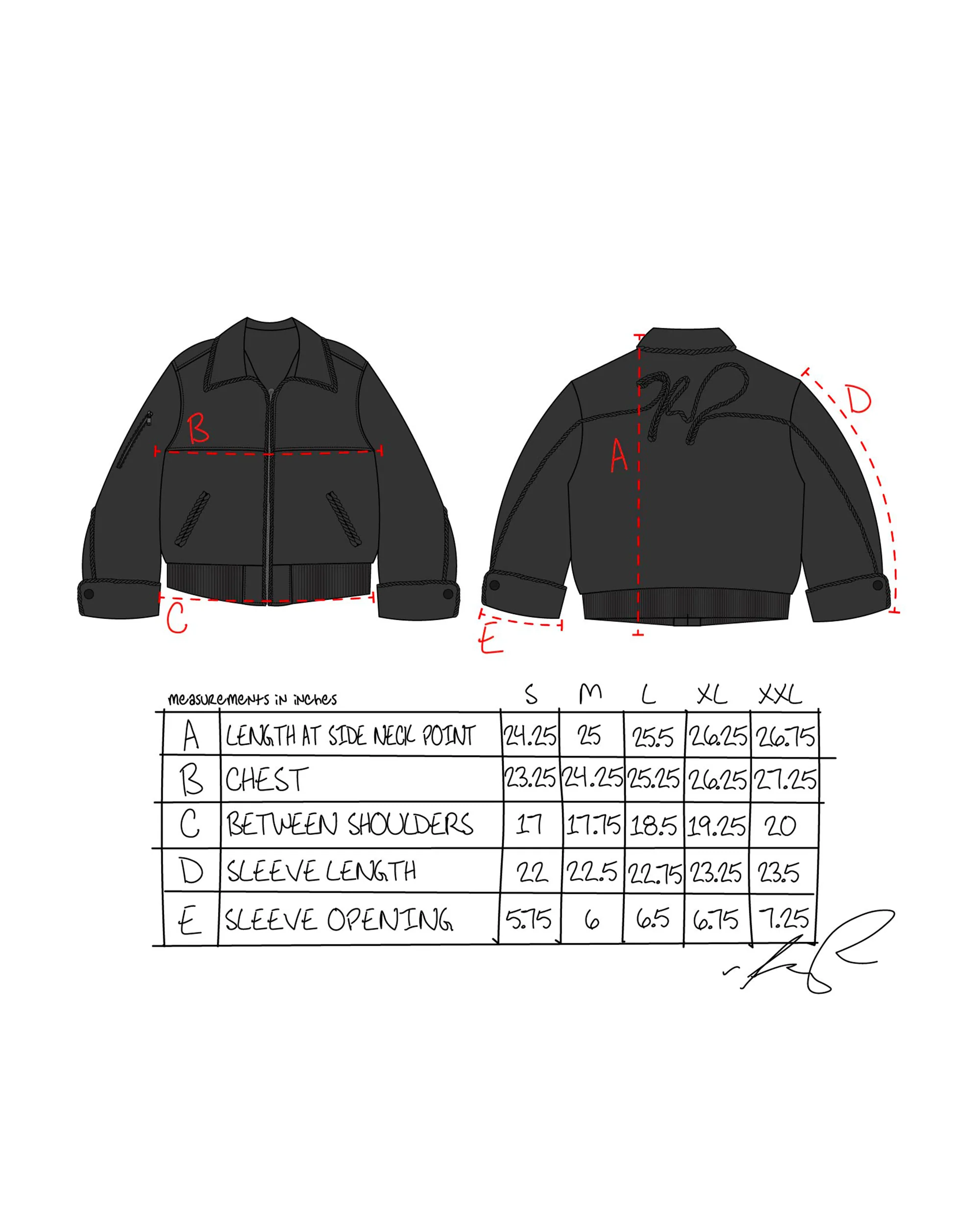 Leather Lasso Jacket - Black - Image 5