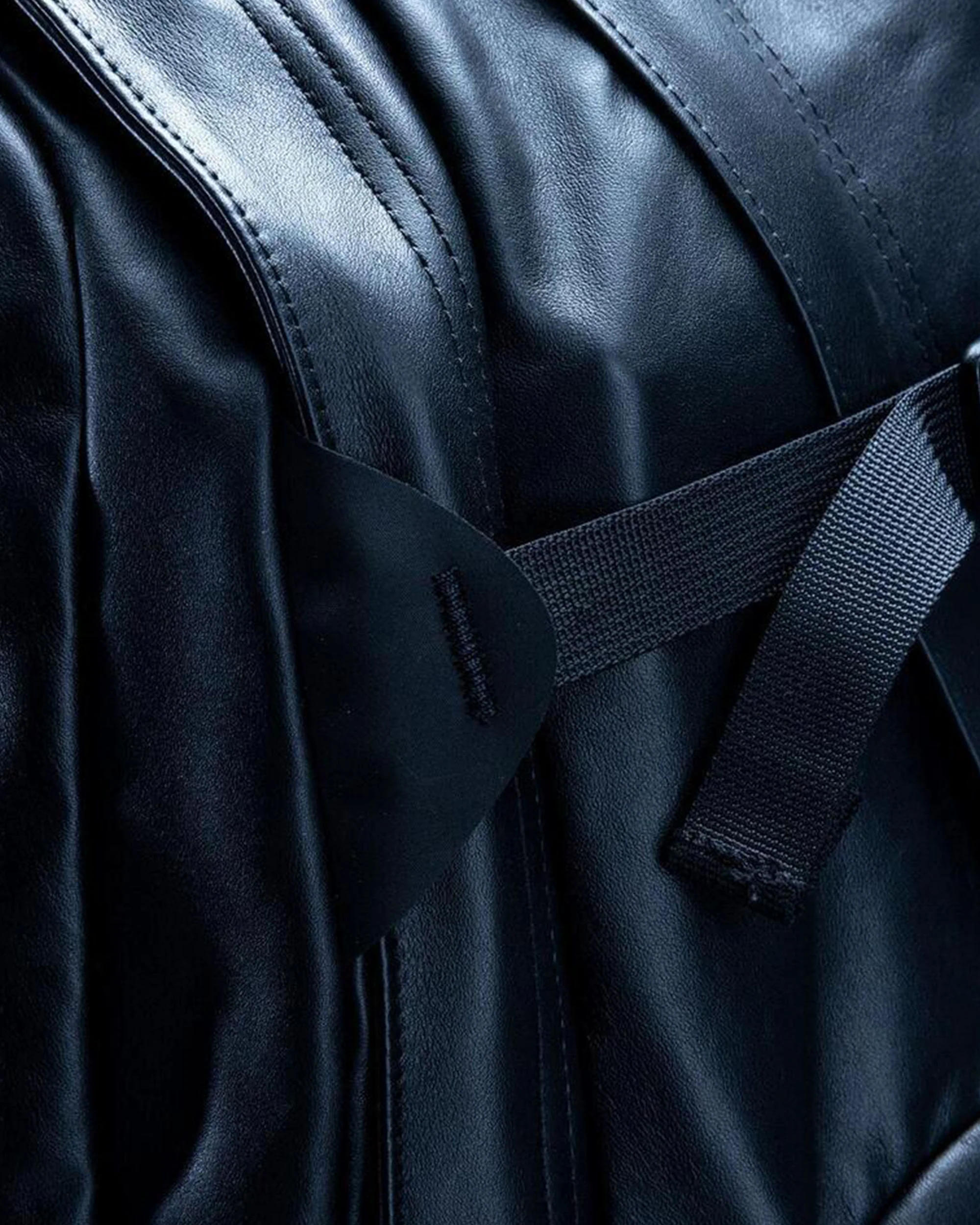 Leather Pack Hot Shot Backpack - Black - Image 4