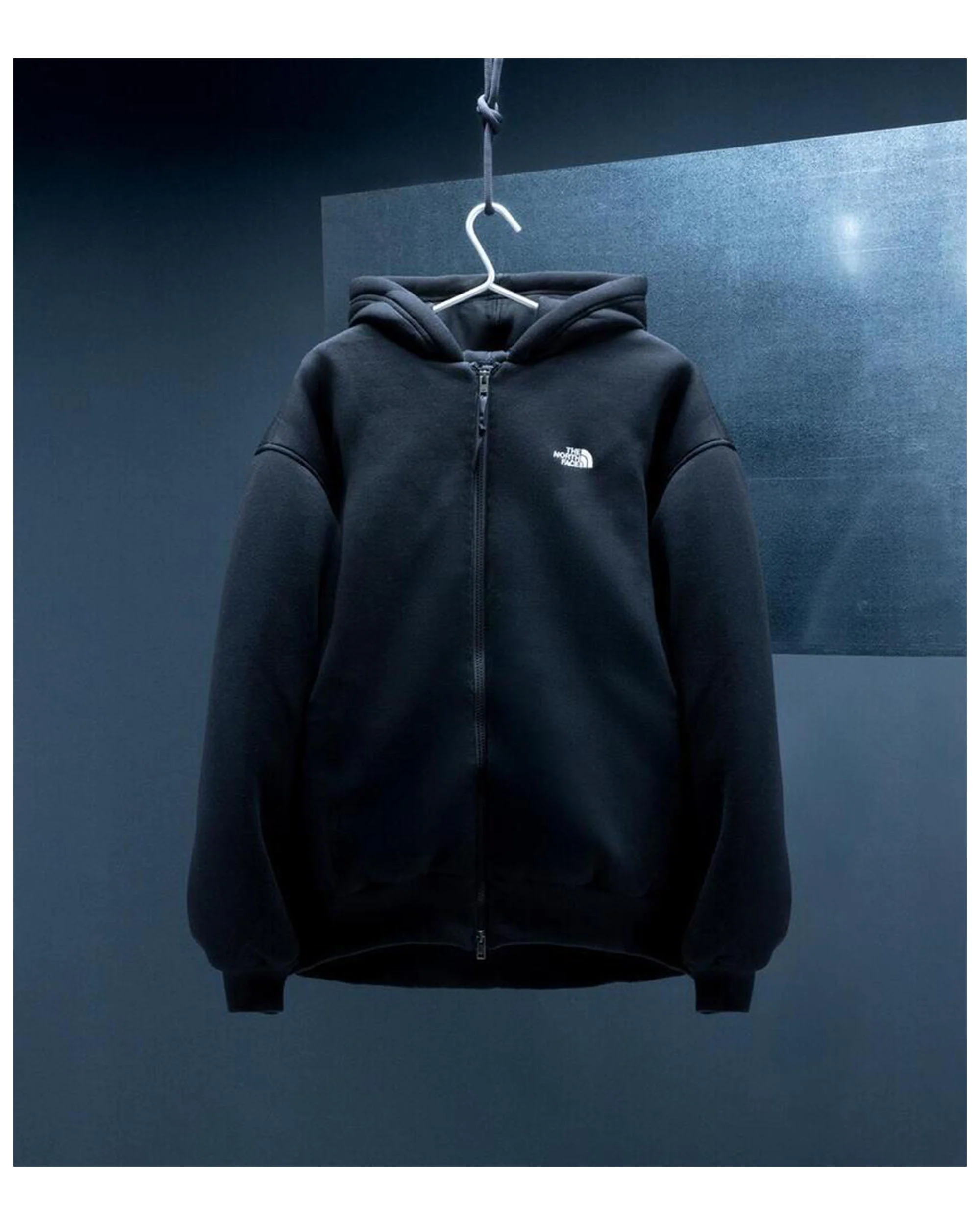 Leather Pack Insulated Hoodie - BLACK - Image 8