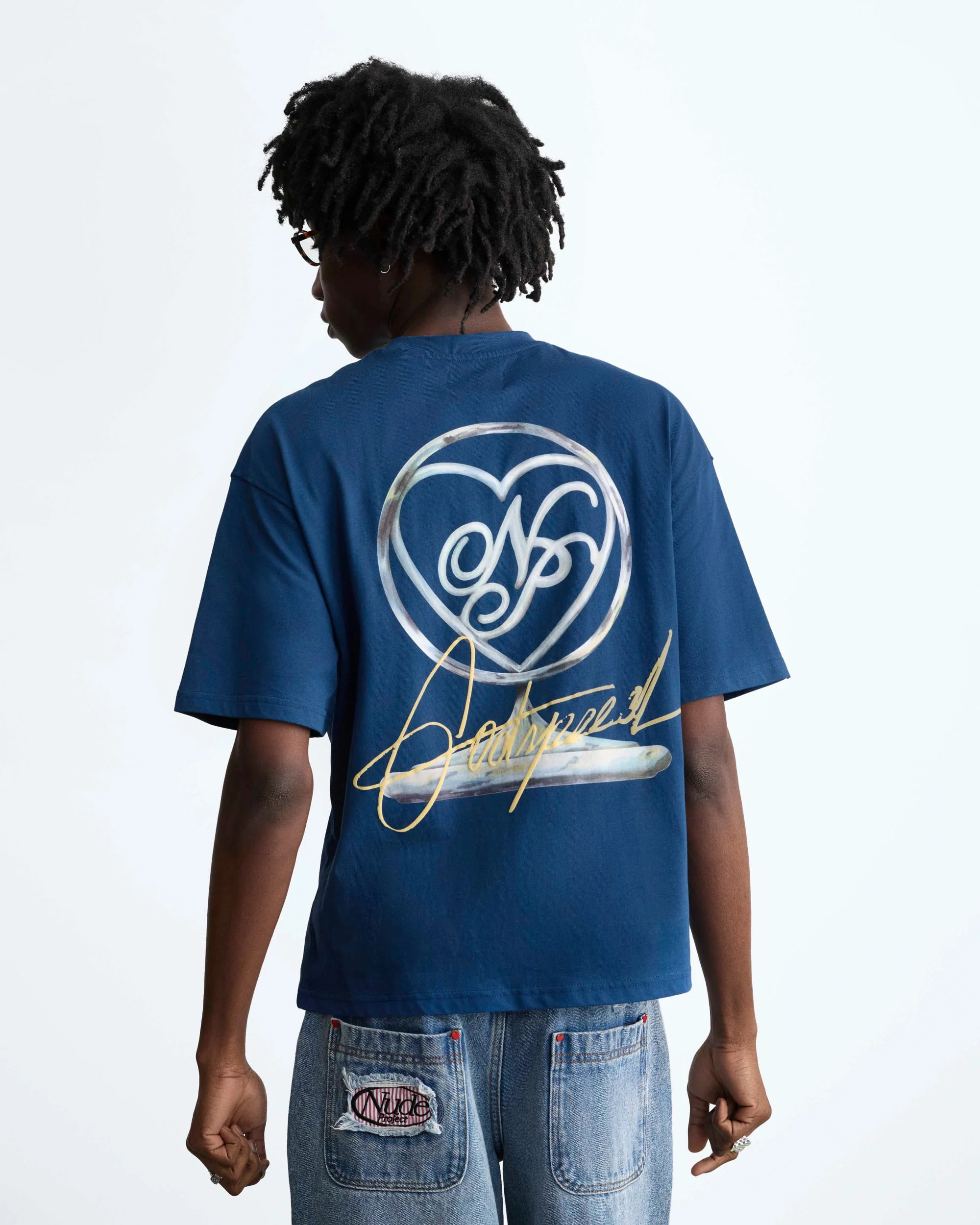 Legacy Tee Navy - Image 4