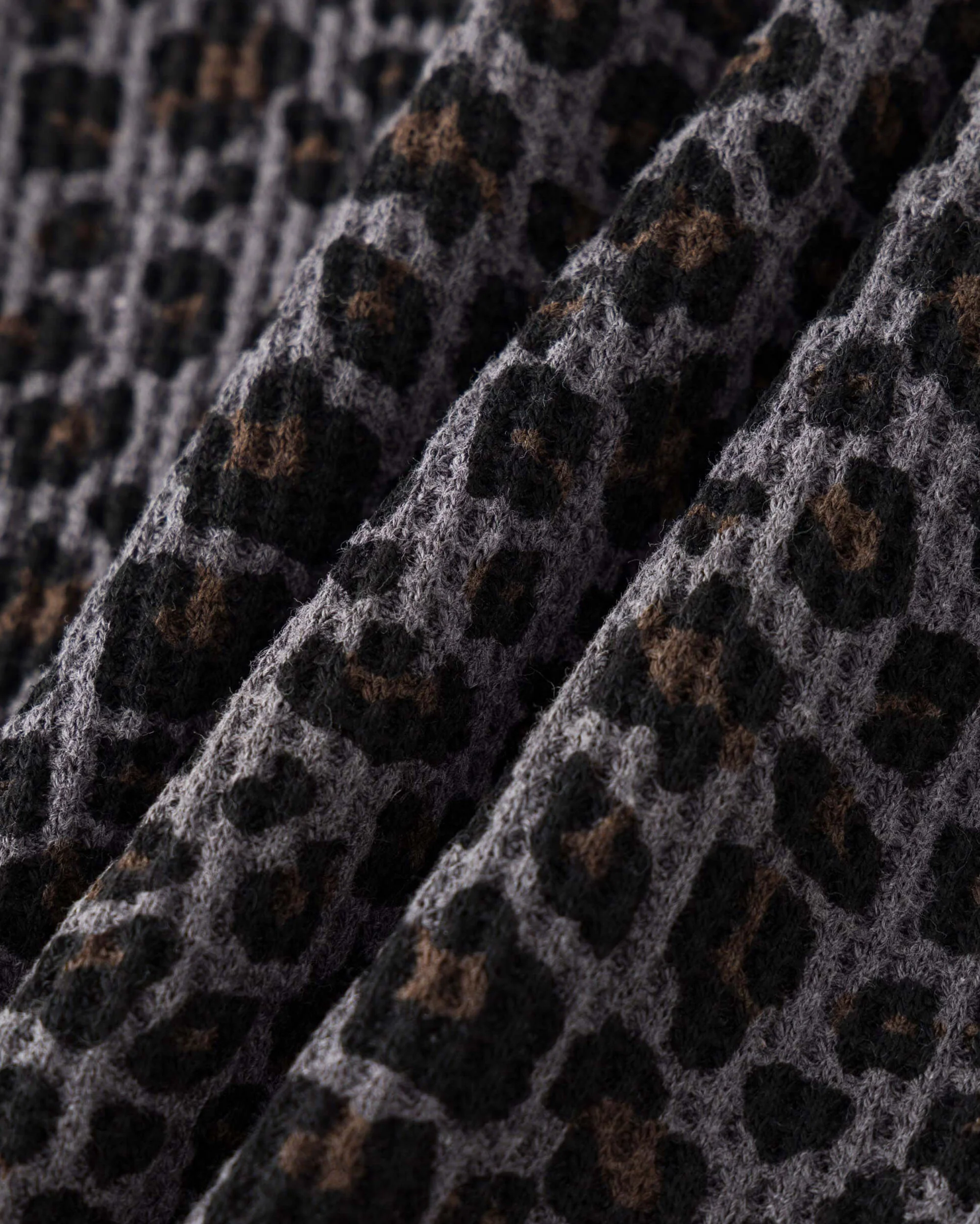 Leopard Waffle Zip Up - Image 13