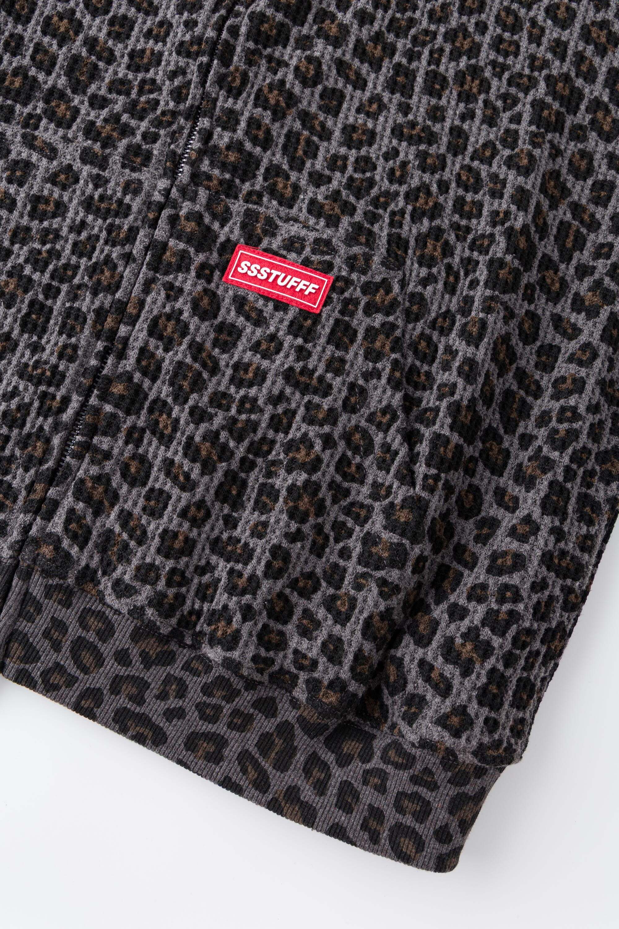 Leopard Waffle Zip Up - Image 27