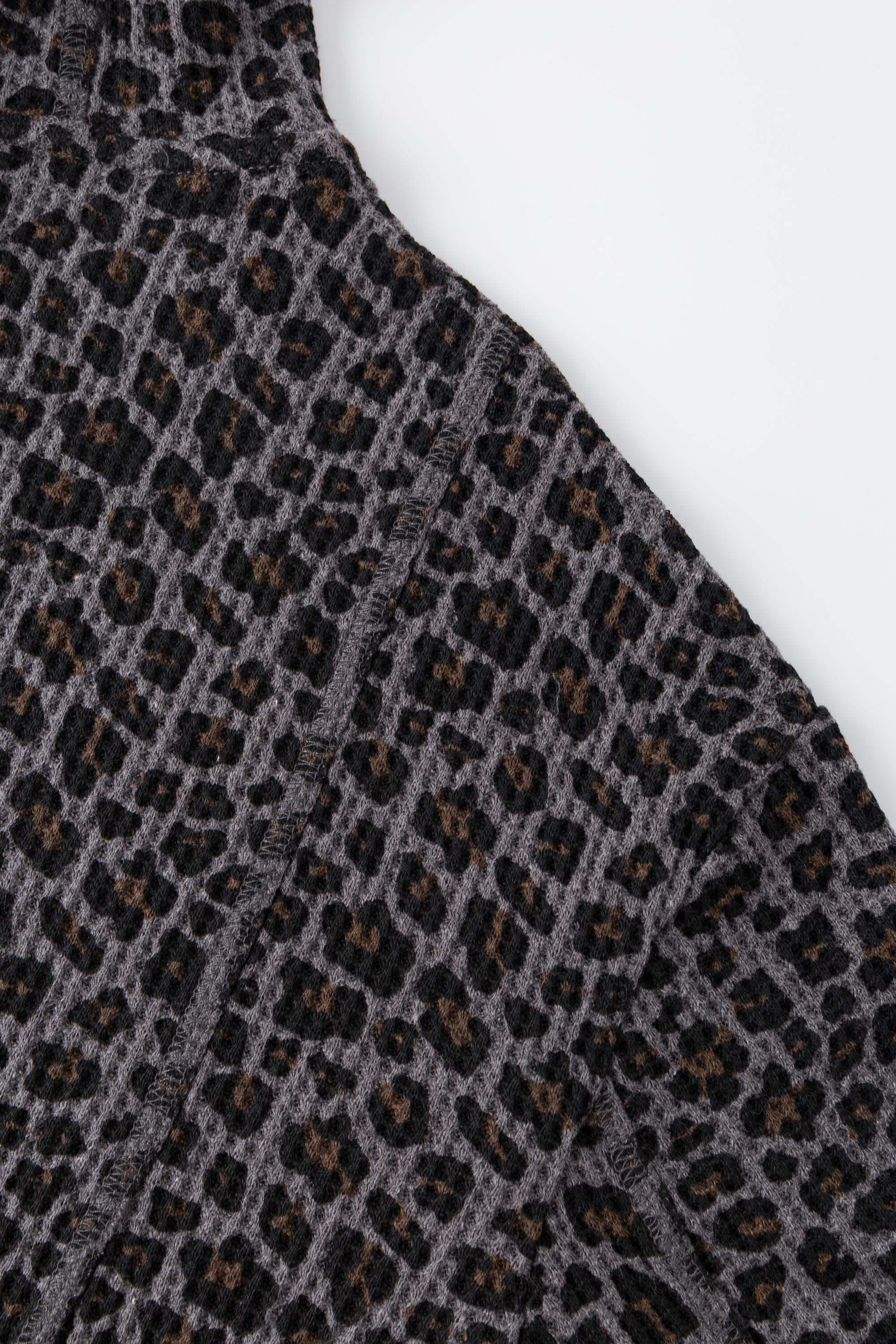 Leopard Waffle Zip Up - Image 29