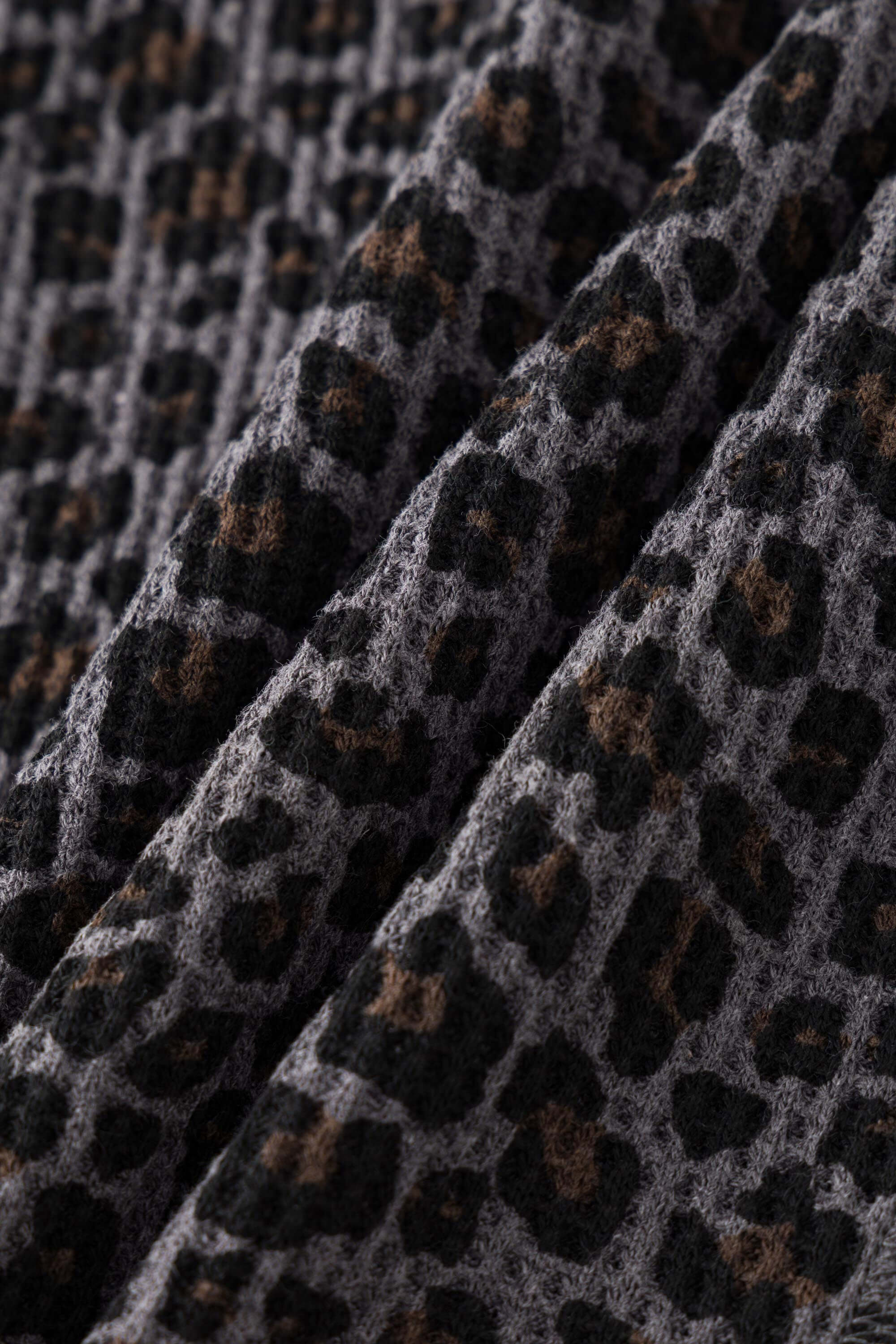 Leopard Waffle Zip Up - Image 30