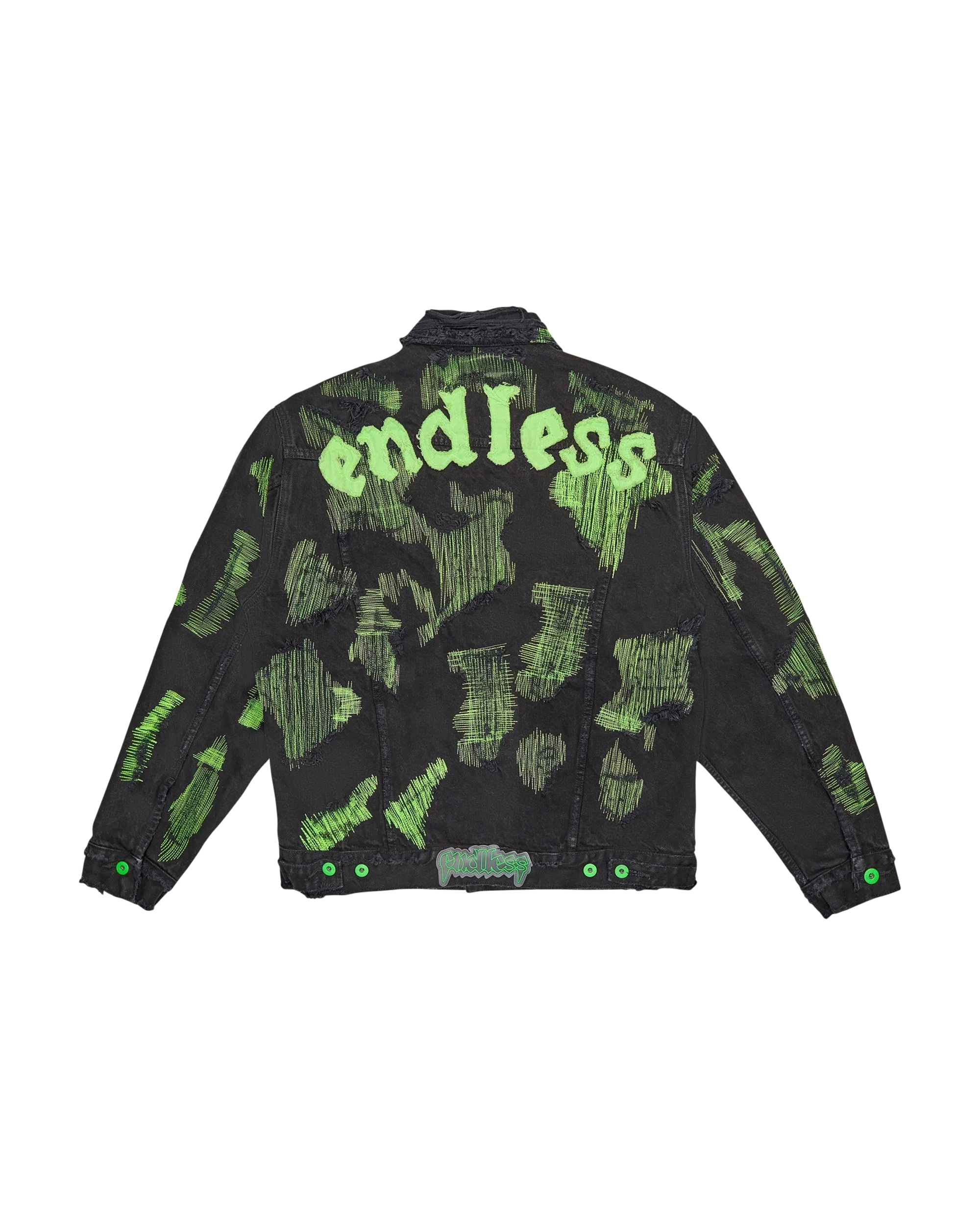 LESS BLACK/GREEN JACKET